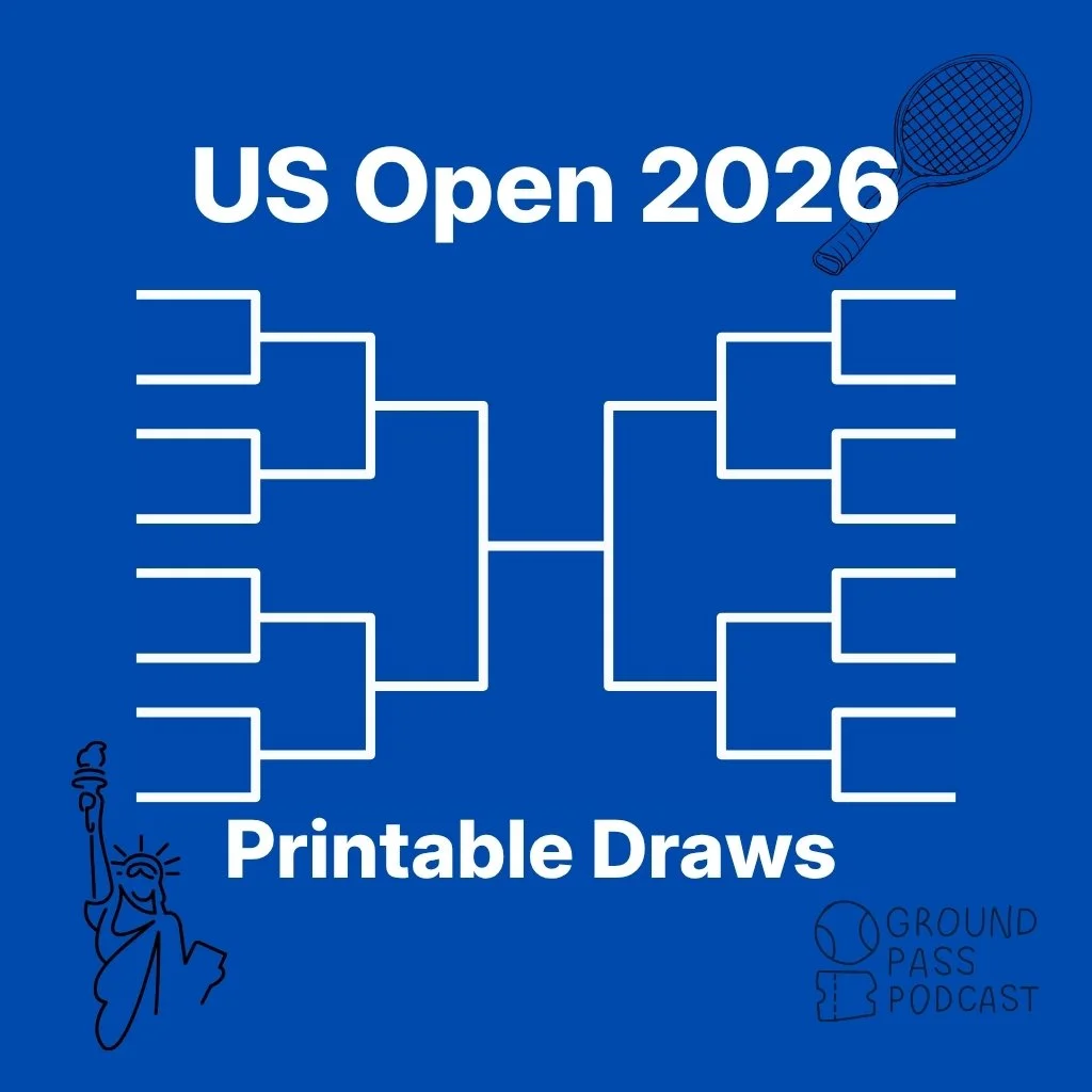 US OPEN 2026 Printable Draw (PDF): Download the Men's and Women's Brackets