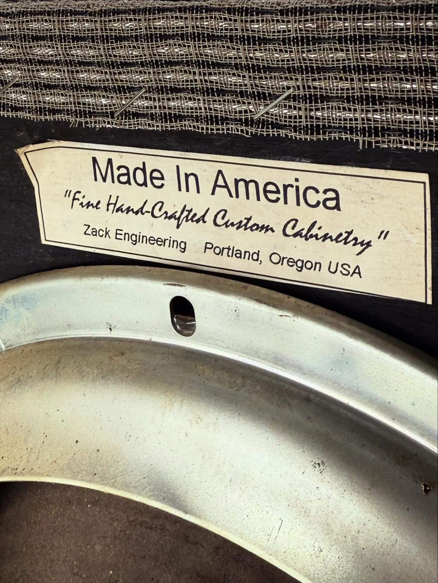 Picked up a 1978 Fender Princeton Reverb rehoused in a Zack Engineering 12&rdquo; cabinet, made in Portland, OR. High quality cabinet build. I haven&rsquo;t been able to find out much about Zack Engineering &mdash; info welcomed!