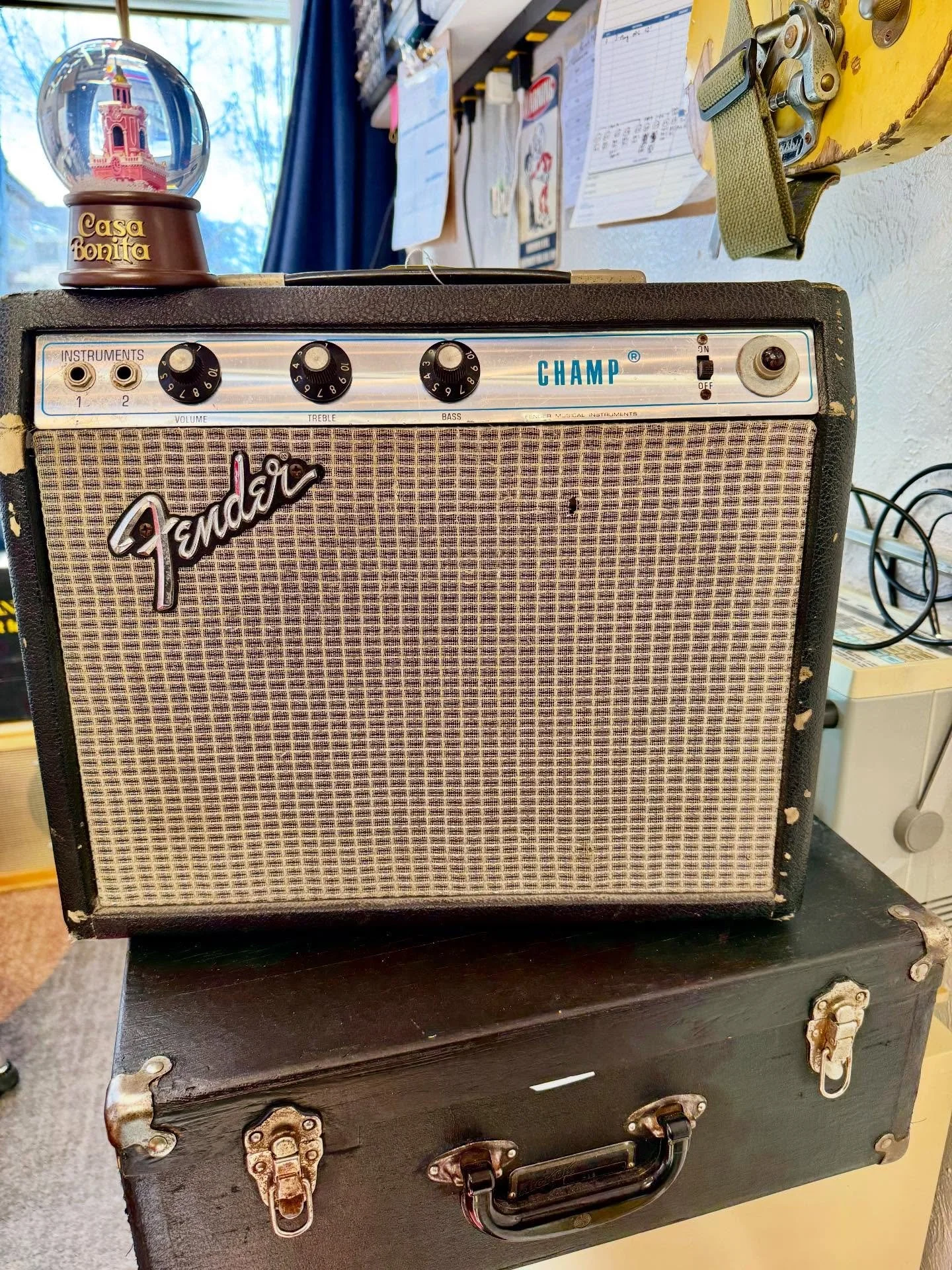 Weeeeeeeee are the Champ Amps, my friends! And weeeeeeeeee&rsquo;ll keep on servicing amps, till the end! 

Or till it&rsquo;s done, sounding amazing, and ready for customer pickup. Looking forward to it!