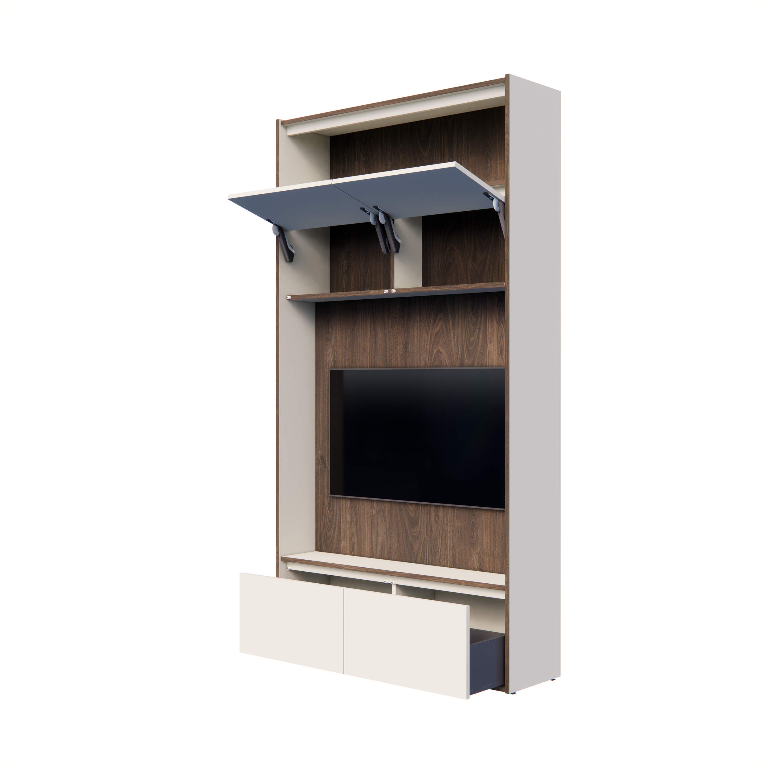 Tekka Media wall, small space solution