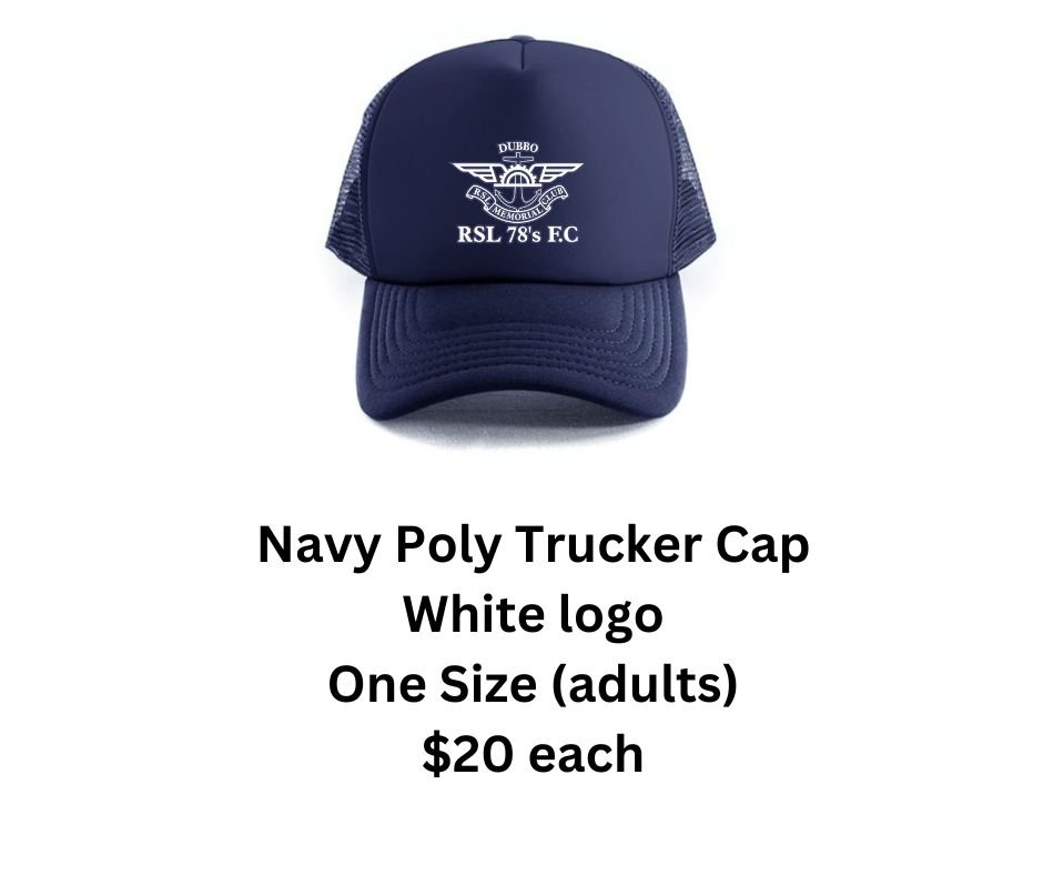 Navy Trucker Cap