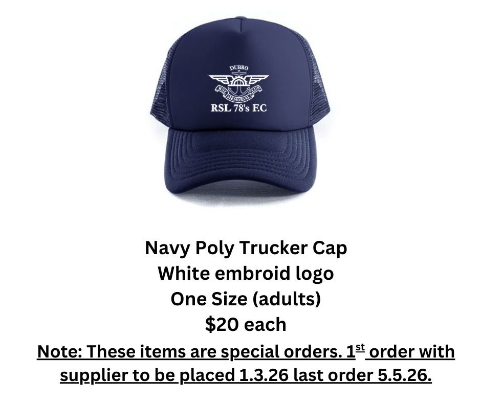 Navy Trucker Cap