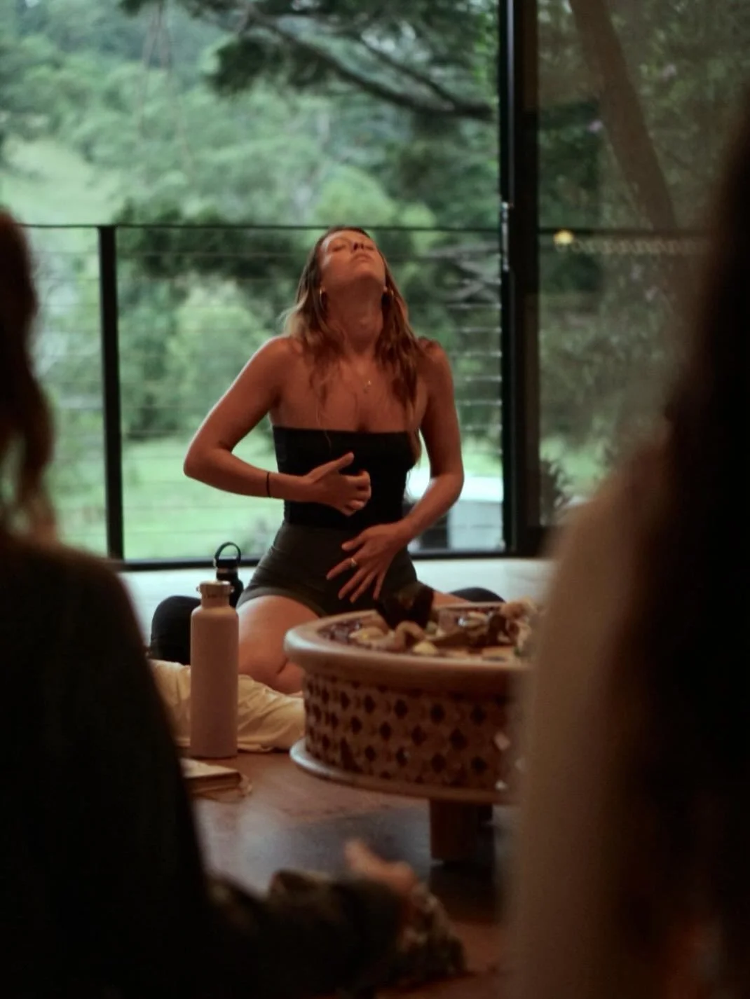 The medicine woman holds grit, grace &amp; the willingness to grind. She alchemises darkness &amp; pain into beauty &amp; light through allowing her inner world to been seen, felt, shared &amp; expressed in safe &amp; loving connection. 

Each of us 