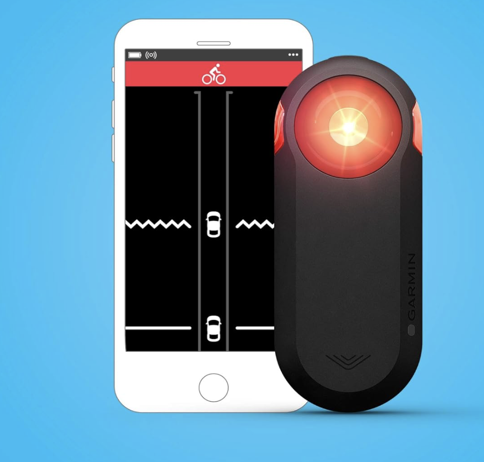 Garmin Cycling Rearview Radar with Tail Light and Alerts