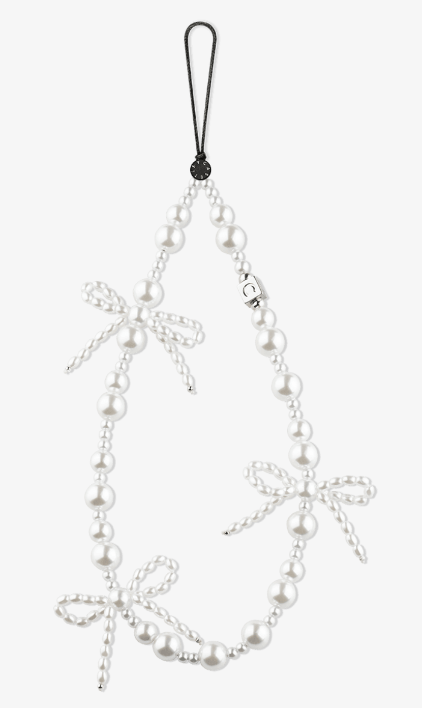 Bow Phone Charm Wristlet