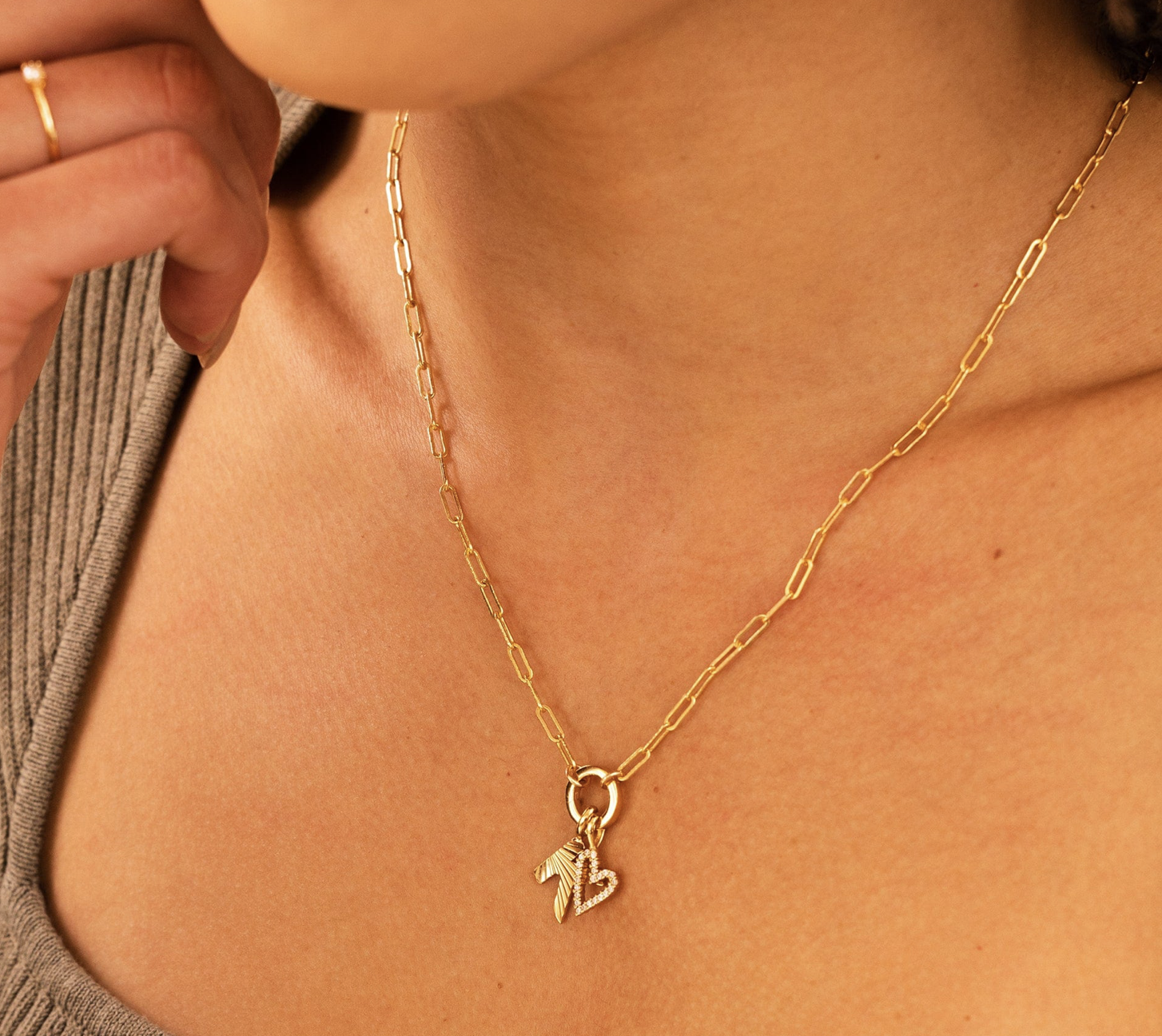 Made by Mary Charm Necklace