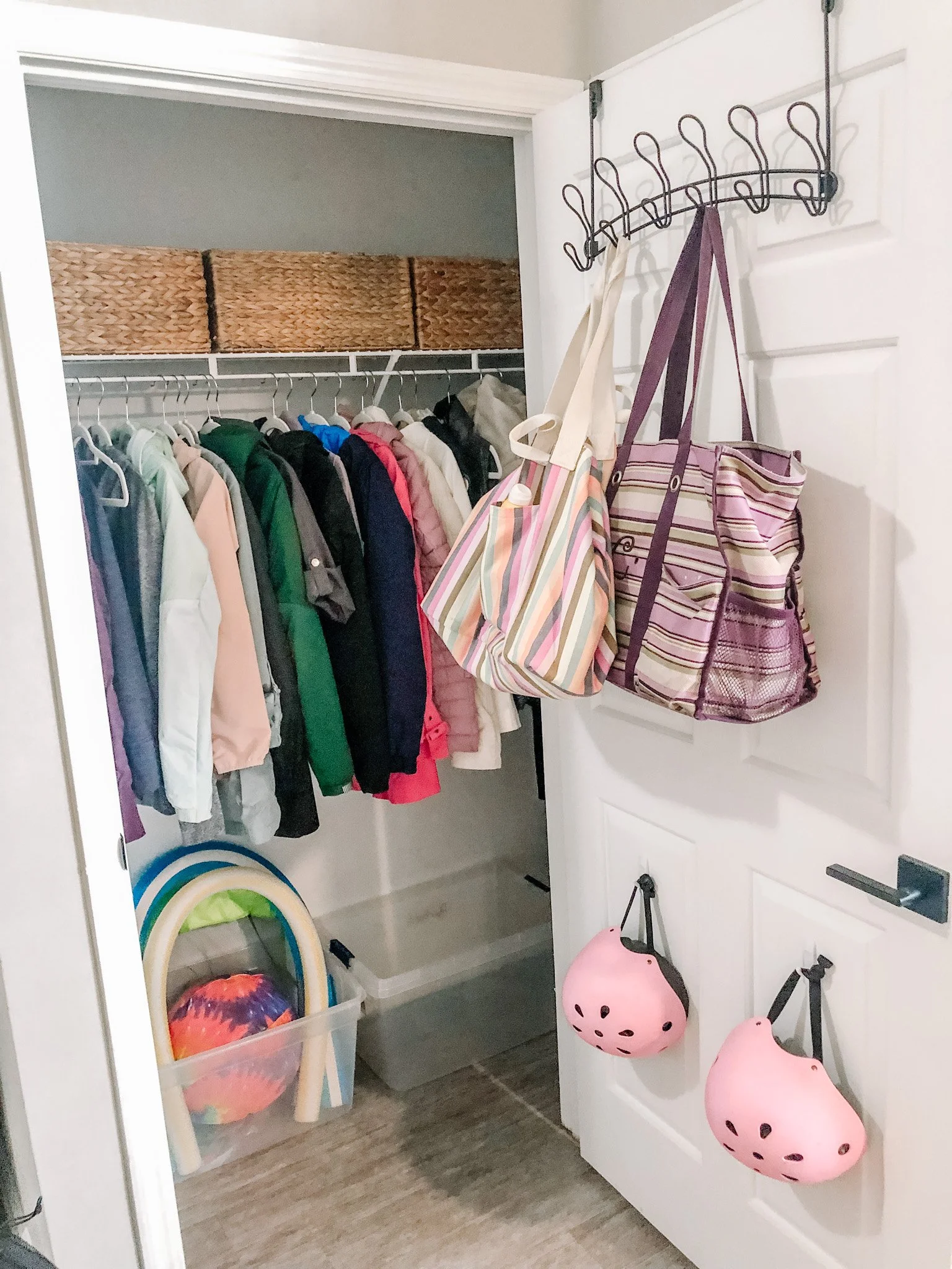 entryway closet organization