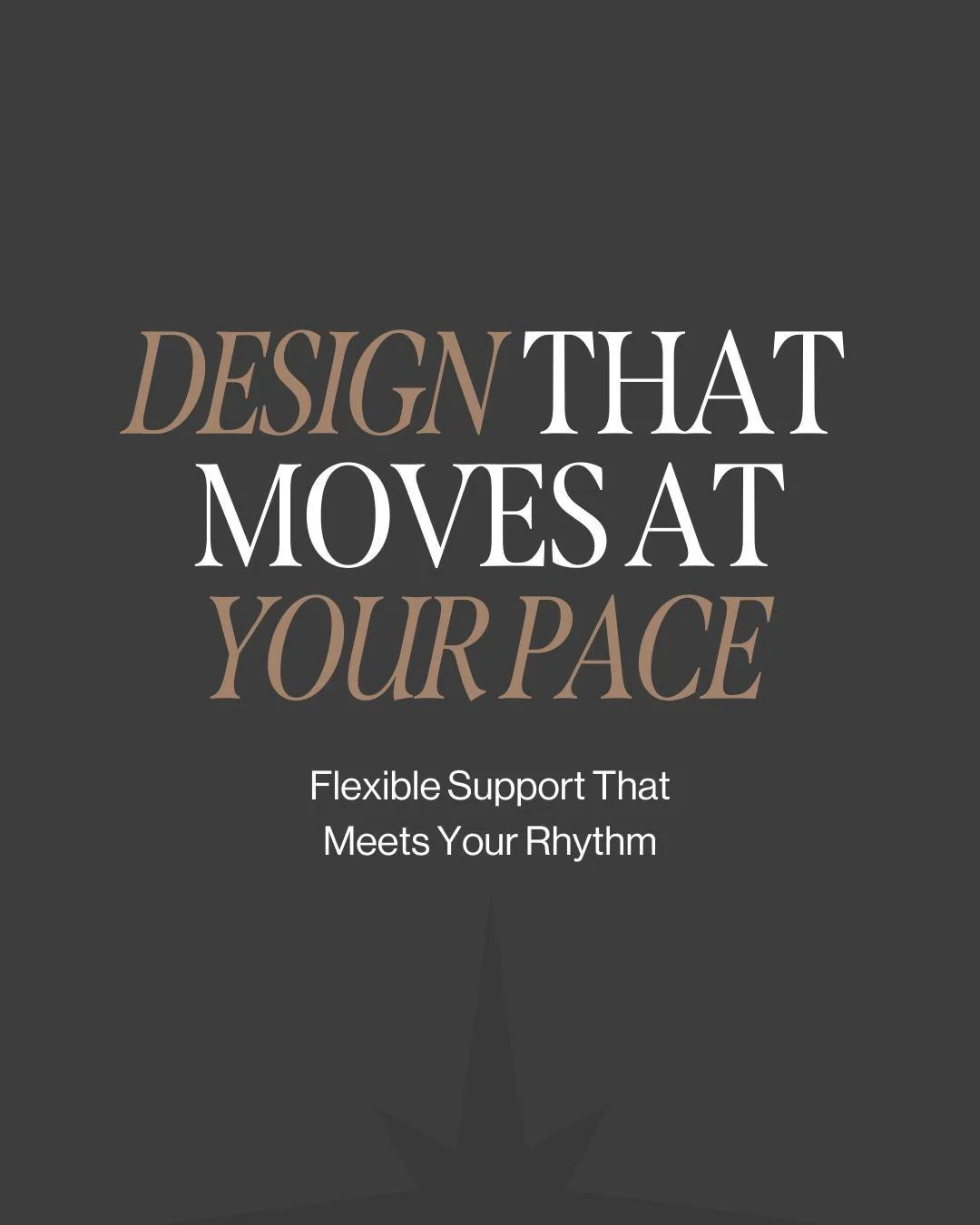 Monthly flat-rate billing lets us move at your pace, with the freedom to prioritize projects, work on things until they are absolutely perfect, and get creative with new concepts. Less admin time spent on emails and quotes means faster delivery and l