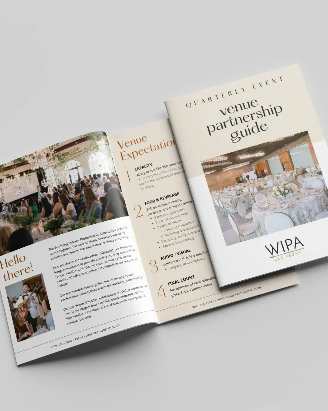 What makes a long-form resource essential for building professional industry partnerships?

For the Wedding Industry Professionals Association (WIPA), a comprehensive Partnership Guide is a strategic tool. I designed this piece to organize complex de