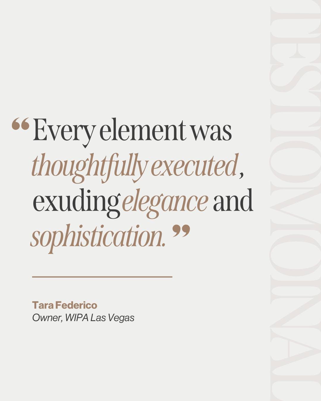 Thoughtful design shows up in the details.

Grateful for kind words like this and the opportunity to create work that feels aligned from start to finish.

#designstrategy #clarityfirst #functionoverform #userexperience #creativethinking #designessent