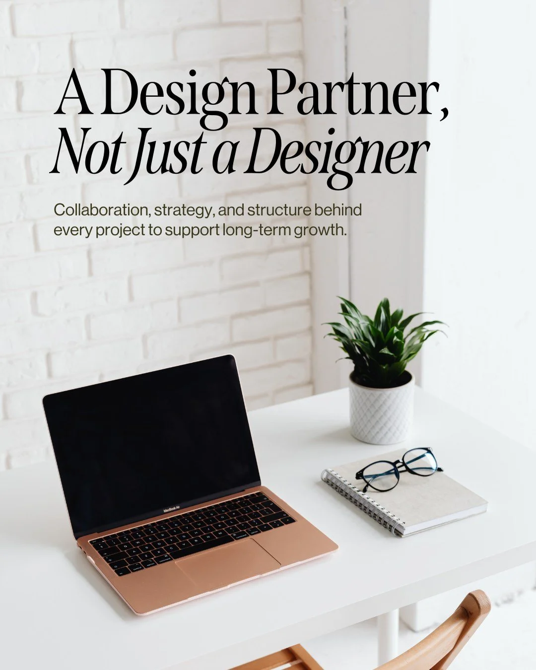 Behind every project is a lot of collaboration and intention.

This work goes beyond making things look good. It&rsquo;s about understanding your goals, building structure, and creating design systems that support your business as it grows.

When des