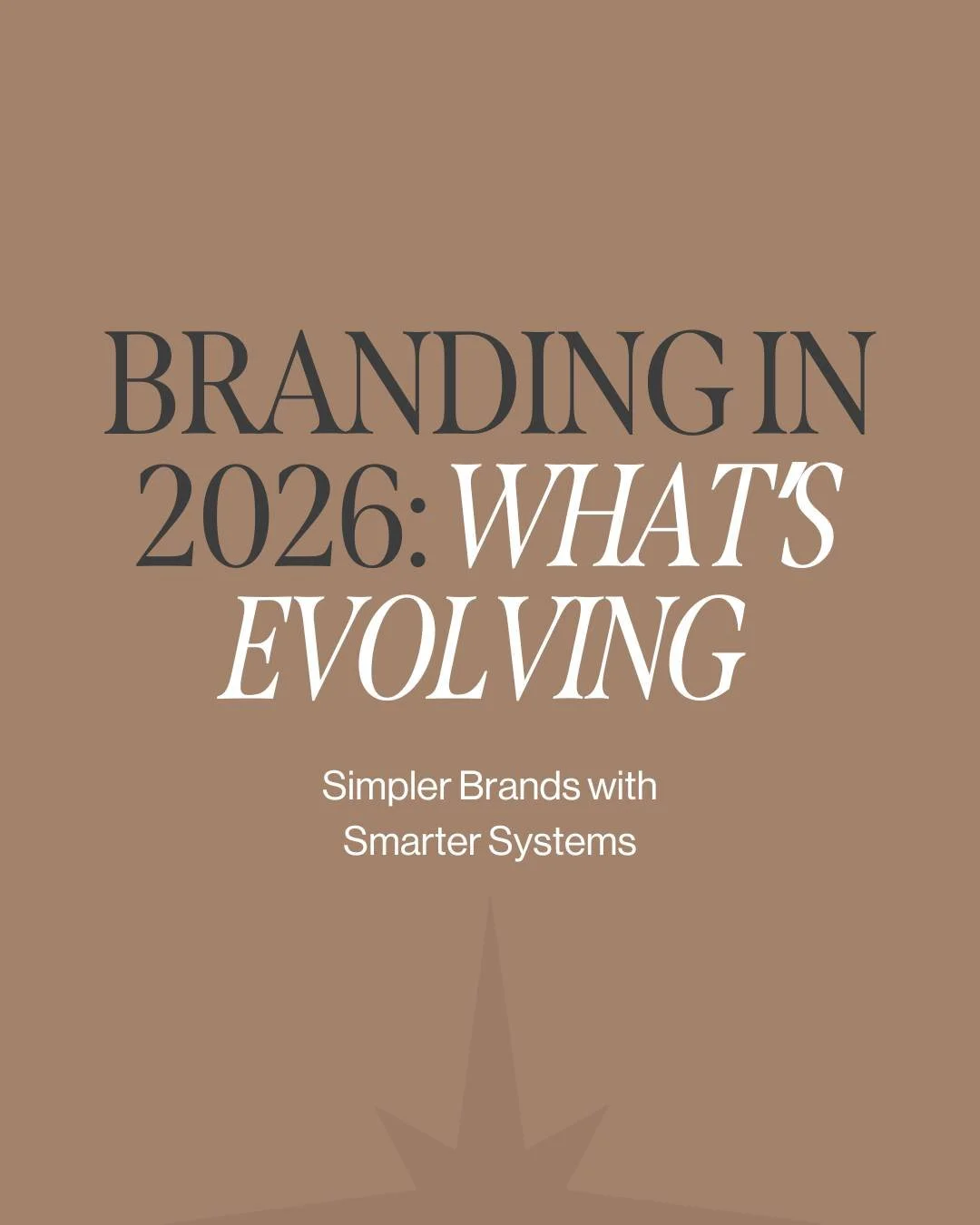 Branding in 2026 is less about chasing trends and more about balance.

The brands standing out are blending human storytelling with smart tools, using AI to support the work without losing personality or purpose. Consistency still matters, clarity ma