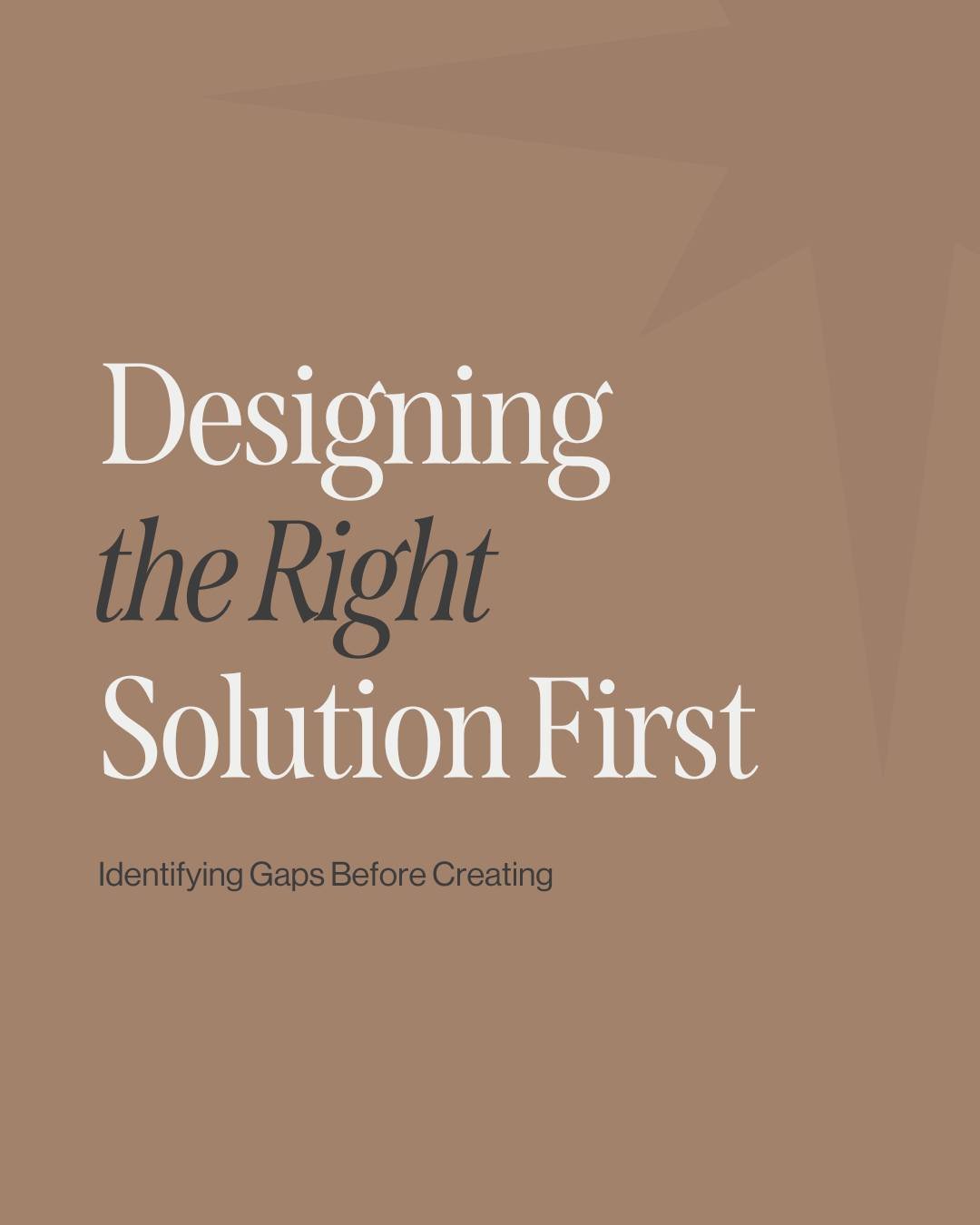 True design isn't just about creating new files; it is about knowing where your current visuals are failing to convert.

I look at your brand through a strategic lens to find where the message is getting lost and where the user flow is breaking down.