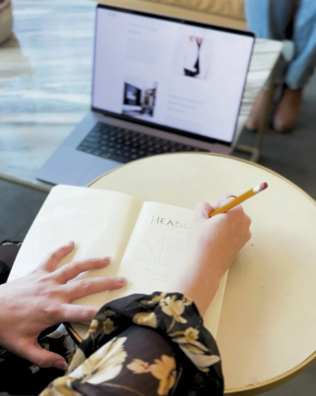 Every project begins with a moment of quiet focus.

Before any digital work happens, I take the time to step back and look at the bigger picture. It is about moving from the initial idea into a clear, strategic direction. This time spent away from th