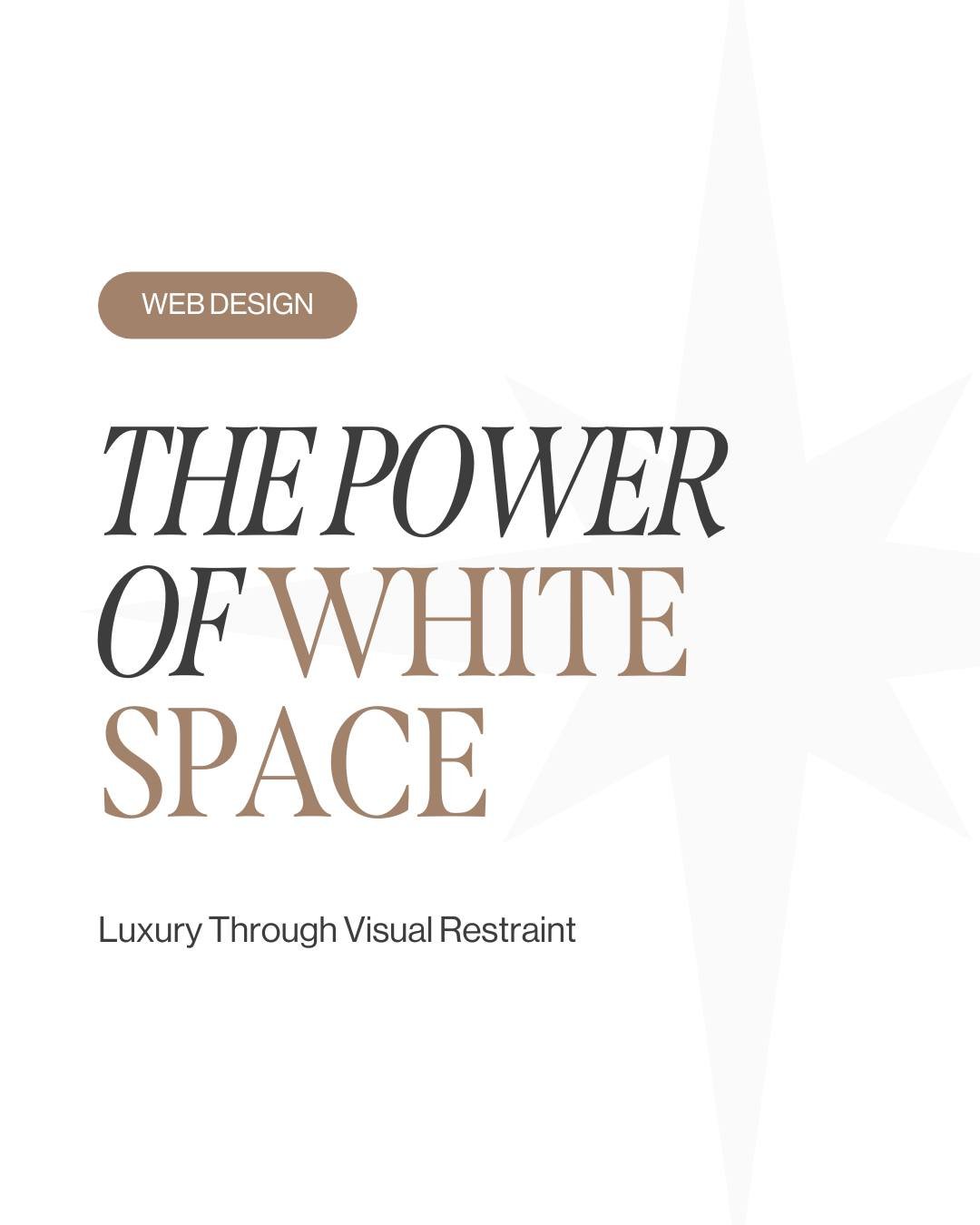 Great design is as much about what is left out as what is put in.

White space is not empty space. It is a strategic tool used to create focus and hierarchy. By allowing your content room to breathe, I ensure your most important information stands ou