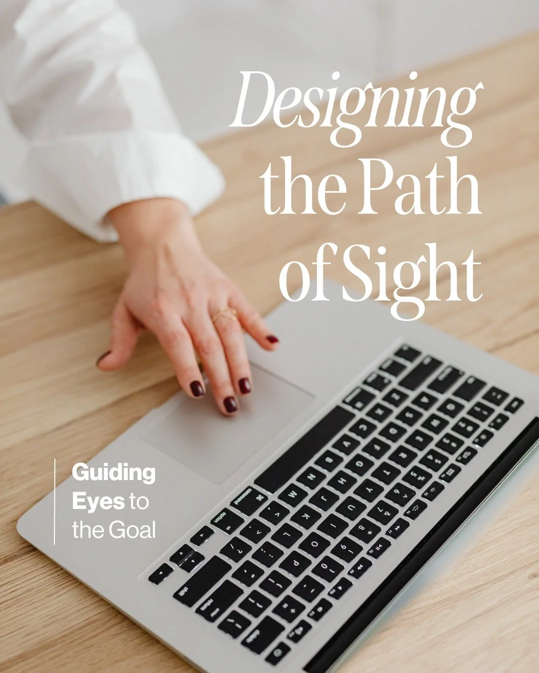 Strong brands guide attention with intention.

When I design a website or brand layout, hierarchy is carefully considered from the start. The scale of a headline, the spacing around a call to action, and the placement of supporting details all work t