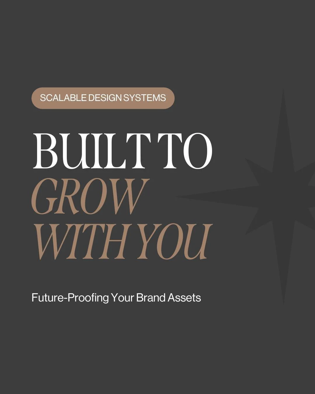 Design should grow with your business.

I create flexible brand systems that can expand as you introduce new services, offers, or platforms.

#designsystems #brandgrowth #businessbranding #scalabledesign #brandstrategy #creativeconsultant #brandstruc