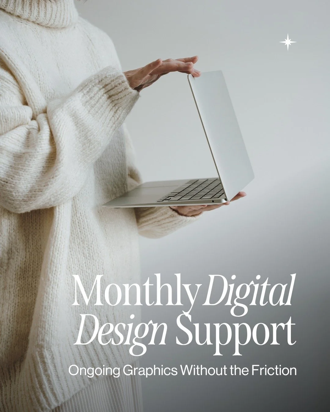 As a business grows, the need for new digital graphics never stops.

I offer a monthly flat rate pricing model designed to provide steady, ongoing support for my clients. Whether you need a new website banner or updated digital assets, this structure