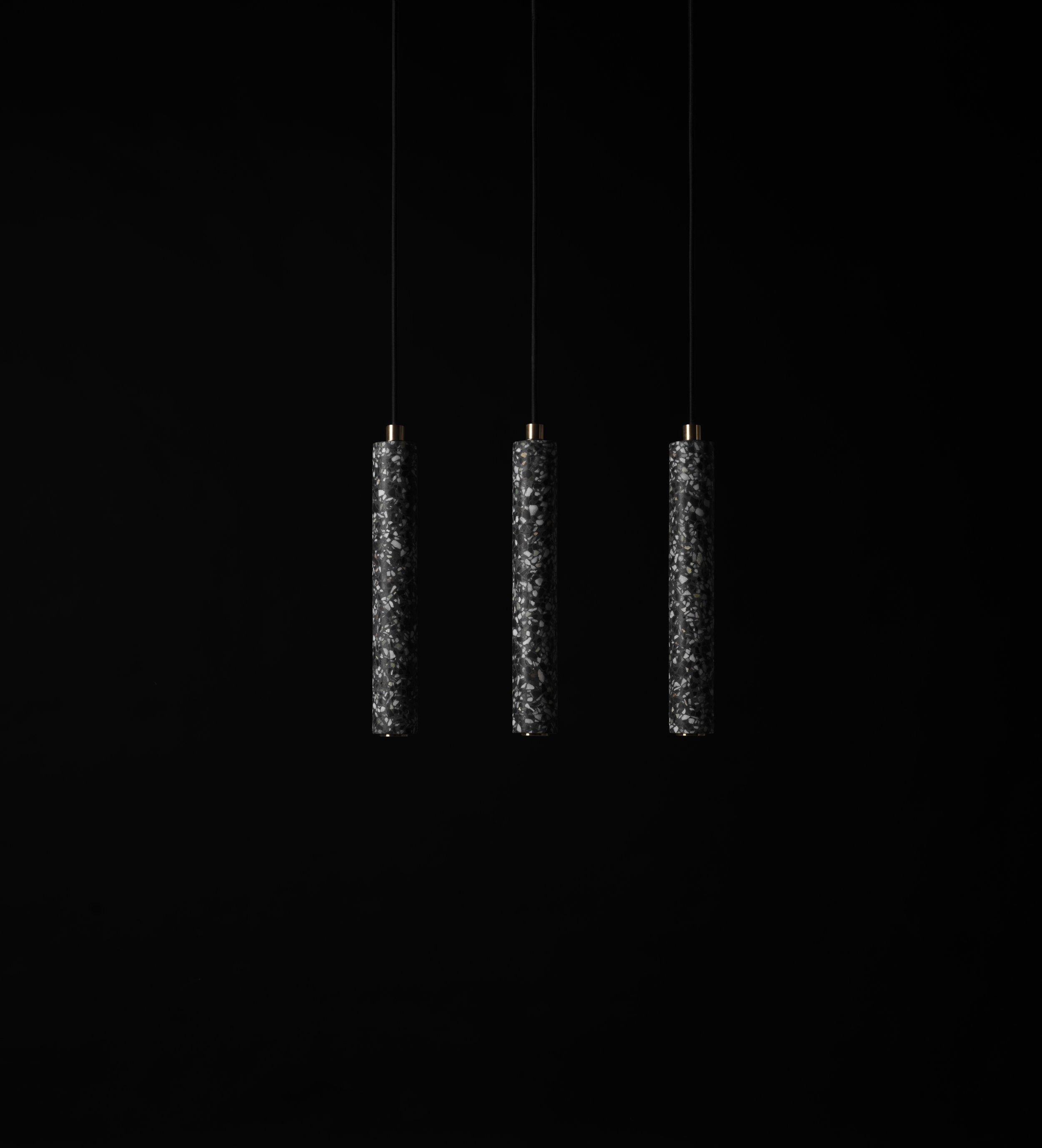 Bang Terrazzo Pendant Black