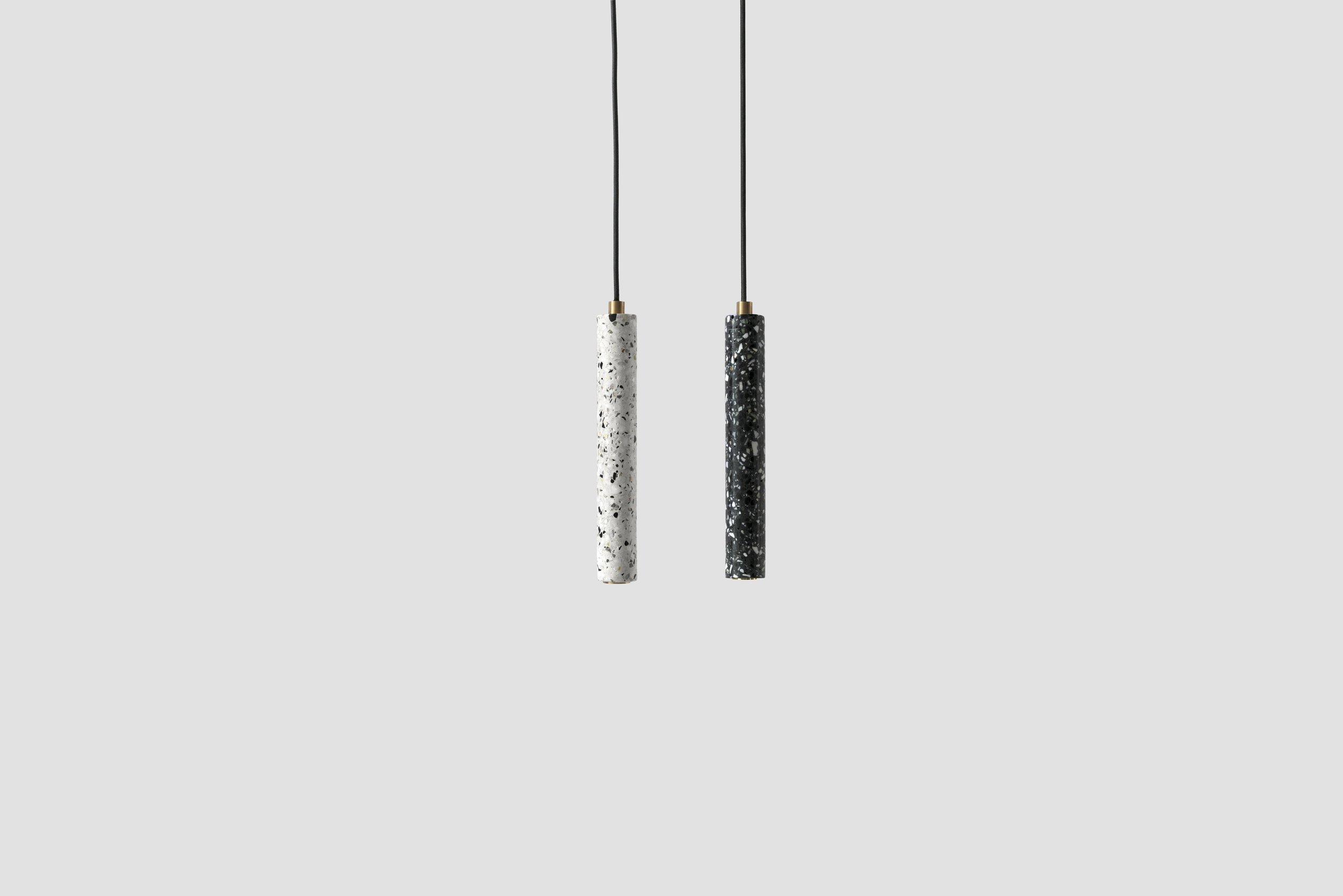 Bang Terrazzo Pendant White and Black