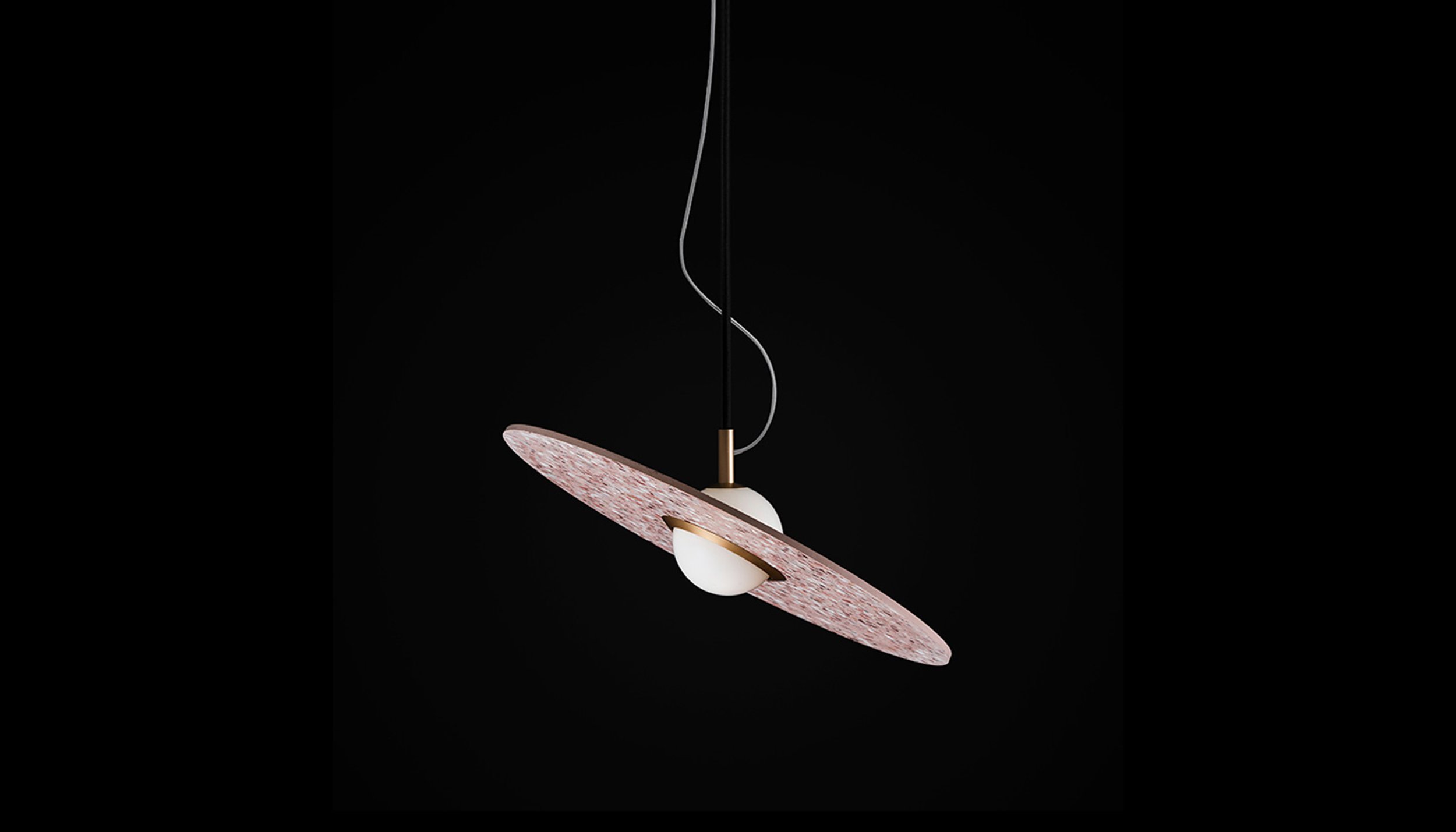 Planet Pendant Red
