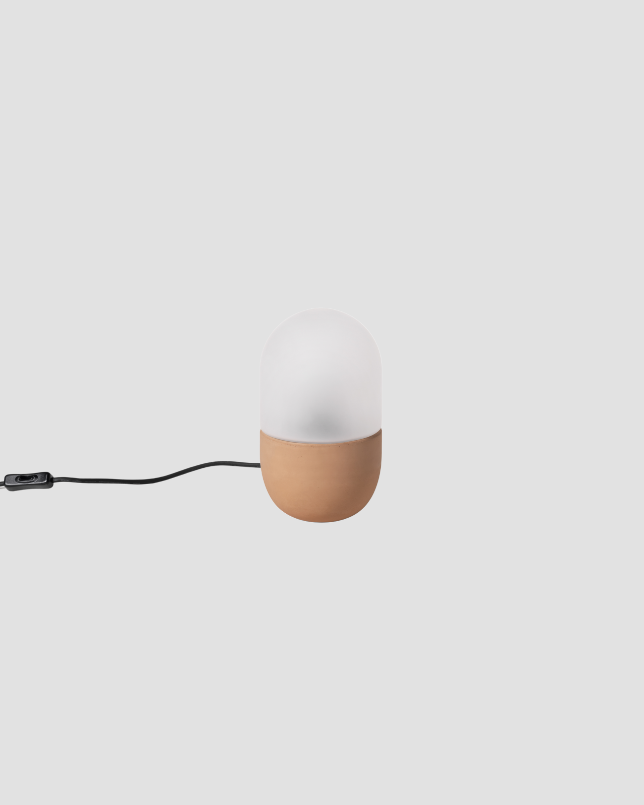 Cast Earth Table Lamp Earth Sand