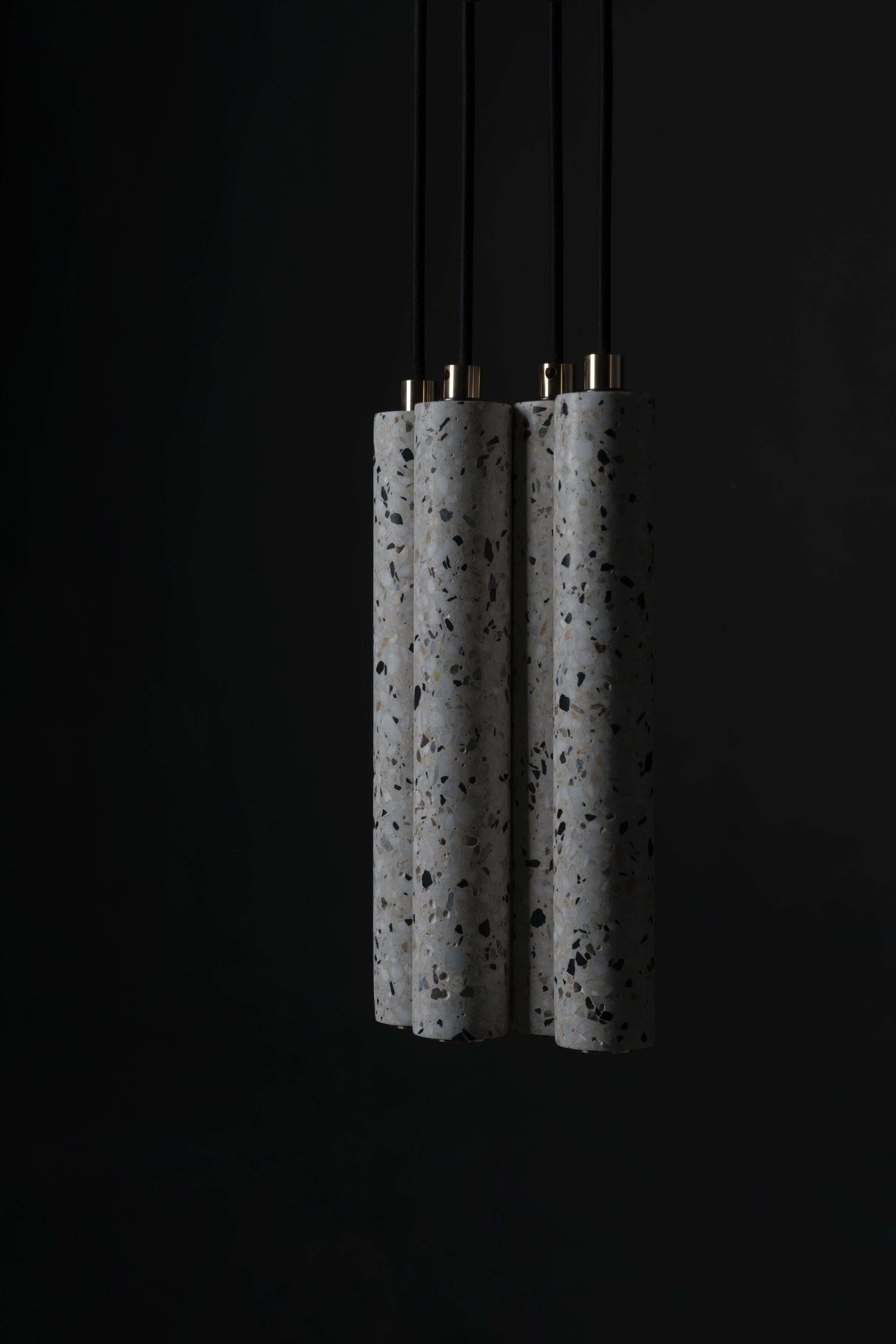 Bang Terrazzo Pendant White