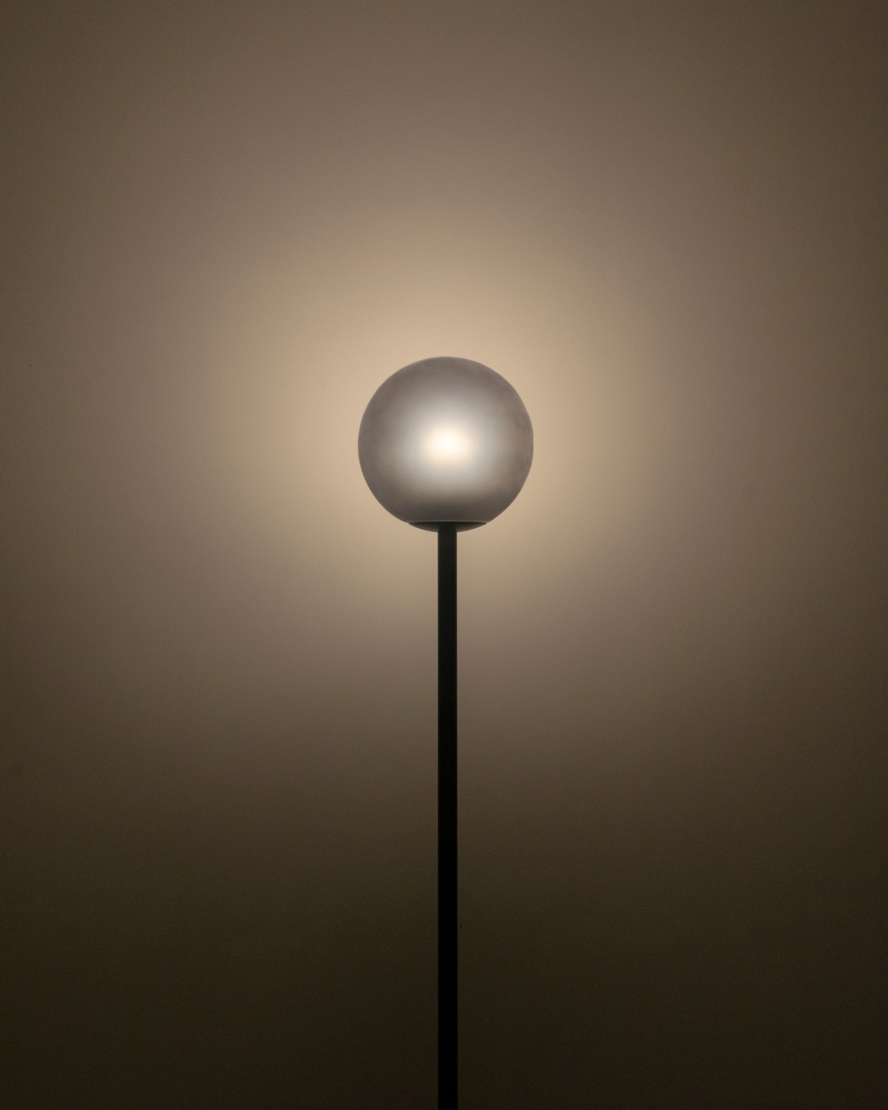 Lamp 8 Floor Lamp Terrazzo Base Light On