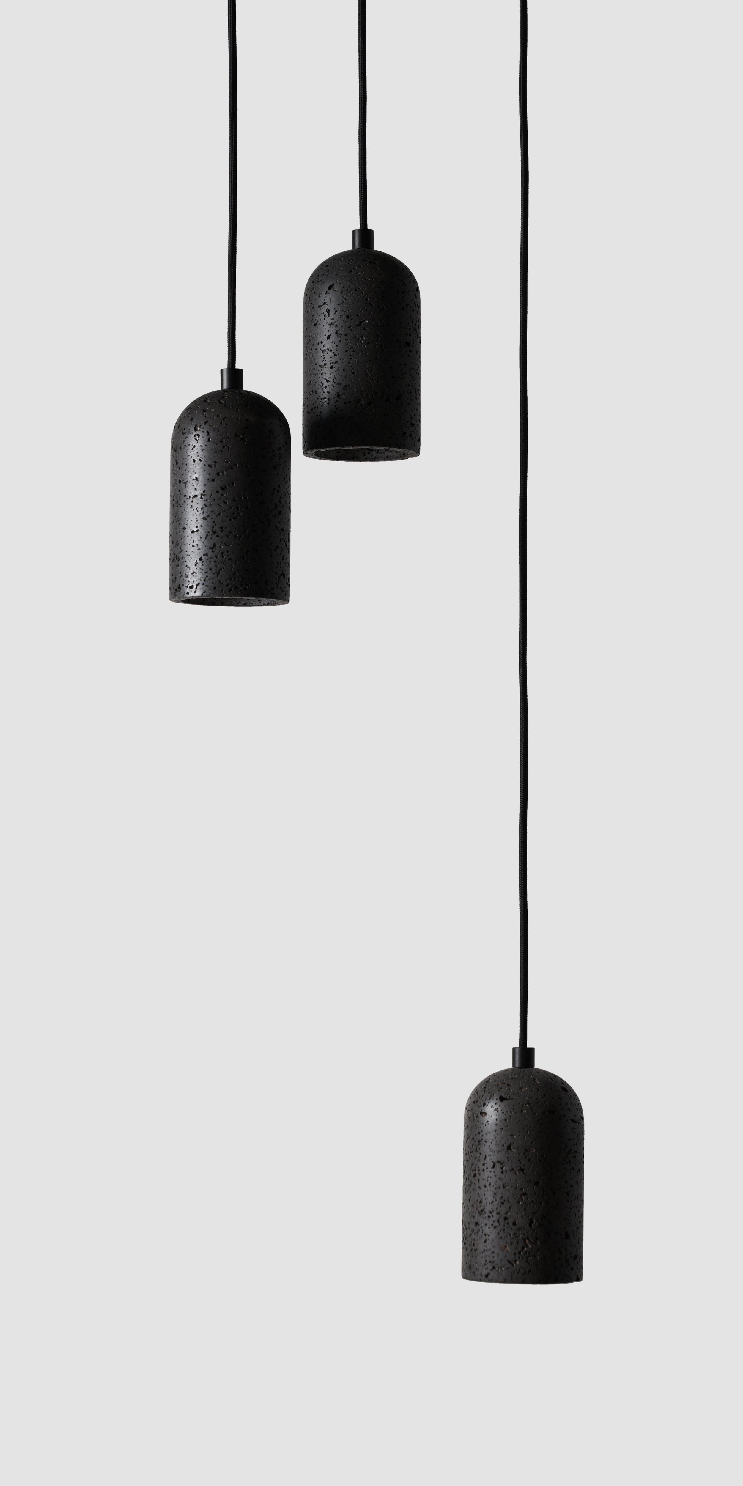 U Lava Pendant Black