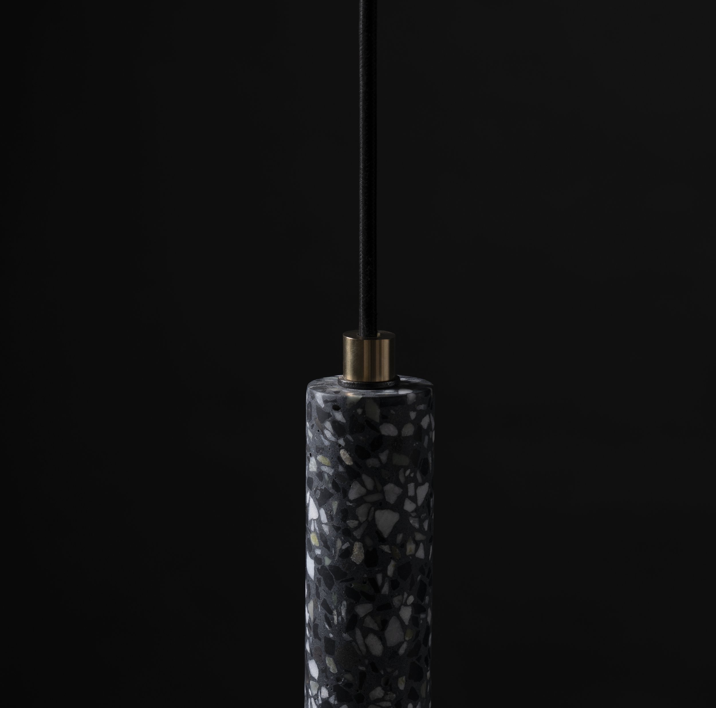 Bang Terrazzo Pendant Black Details