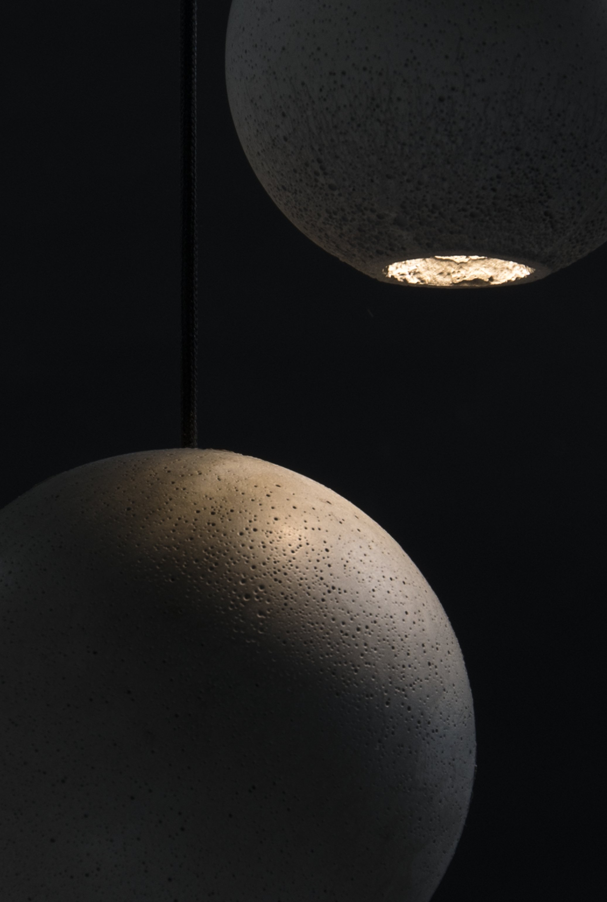 Moon Concrete Pendant
