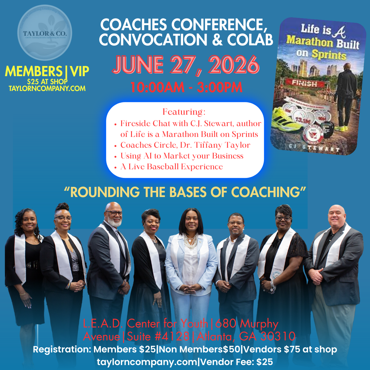 Coaches Conference, Convocation, & CoLab  - Member & VIP Fee