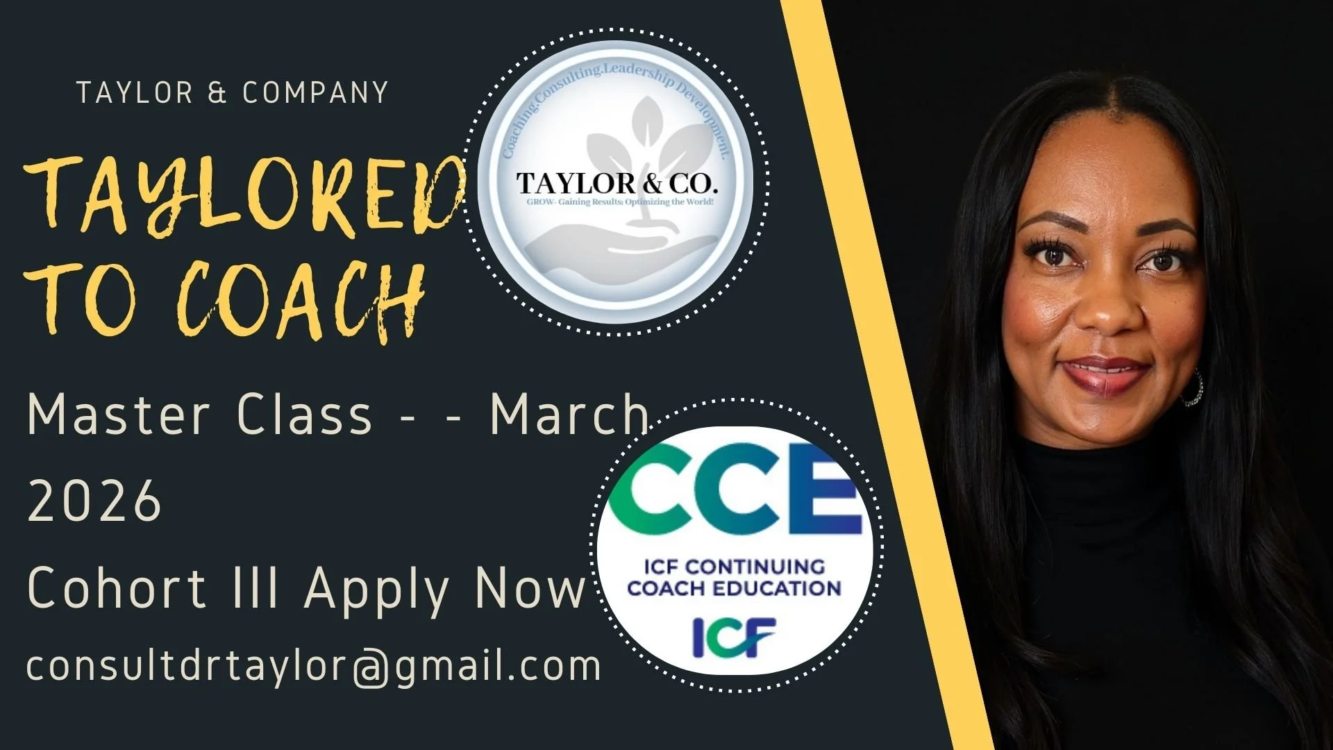 TaylorEd to Coach Master Class