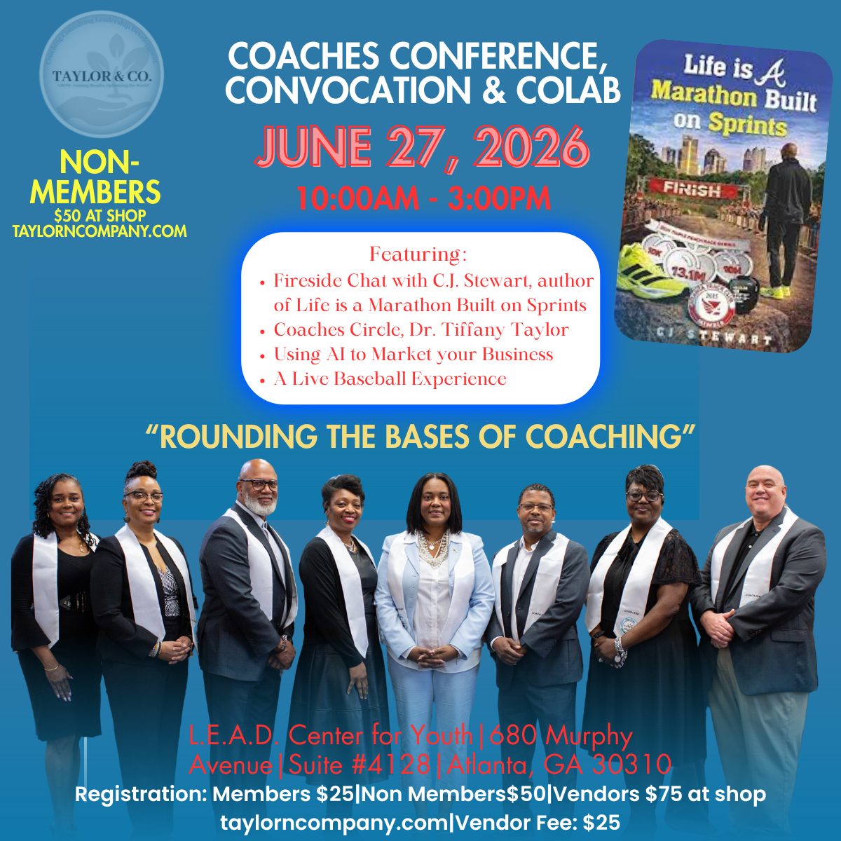 Coaches Conference, Convocation, & CoLab  - Non Member Fee