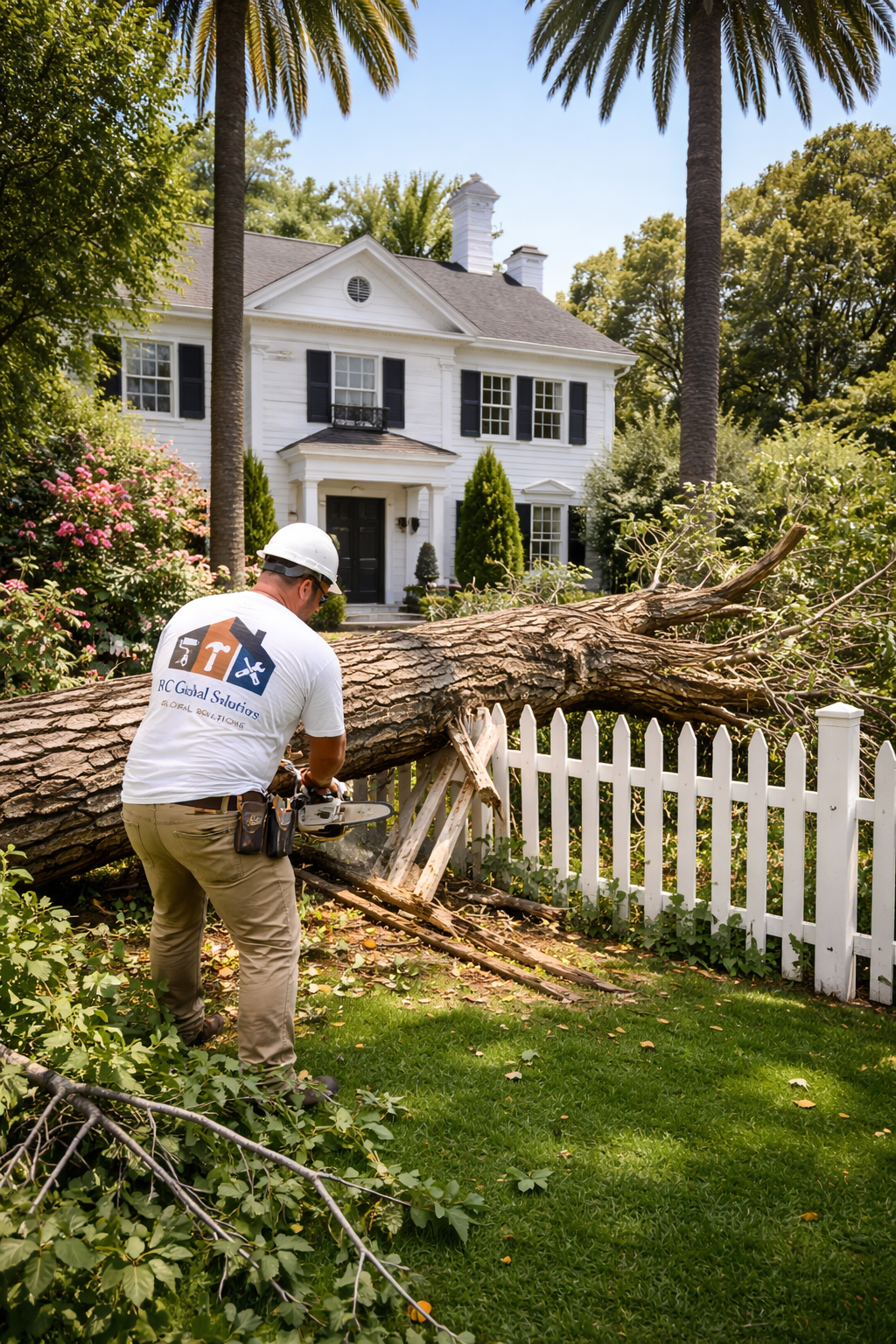 Firefighters in protective gear and helmets searching through the rubble of a collapsed building, with dust and smoke in the air.