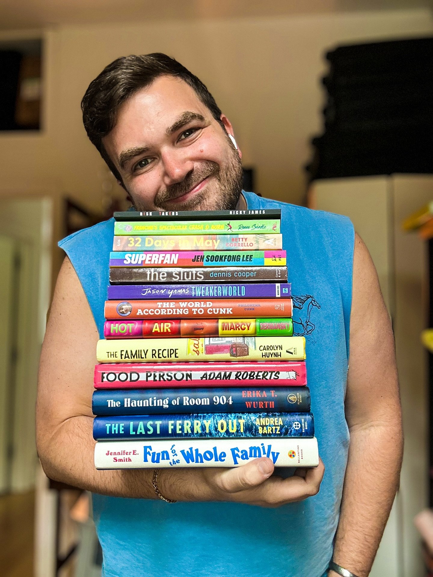 Before we get into all things PRIDE, we gotta recap those May reads! Check out last month&rsquo;s reading recap and LMK what you wanna read below! 

FOOD PERSON - Imagine The Devil Wears Prada if the devil cared about food, not fashion, and she was, 