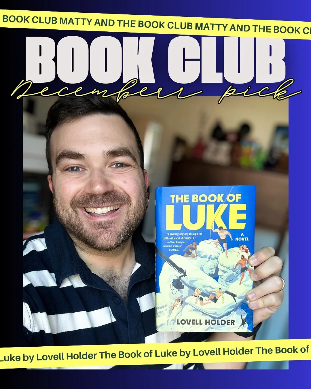Last #BookClub and #Giveaway of the year, and it&rsquo;s for an amazing debut that is for the reality TV fans among us! 

Who doesn&rsquo;t love the old school reality shows? Survivor, The Amazing Race, The Challenge... well, it&rsquo;s clear that au