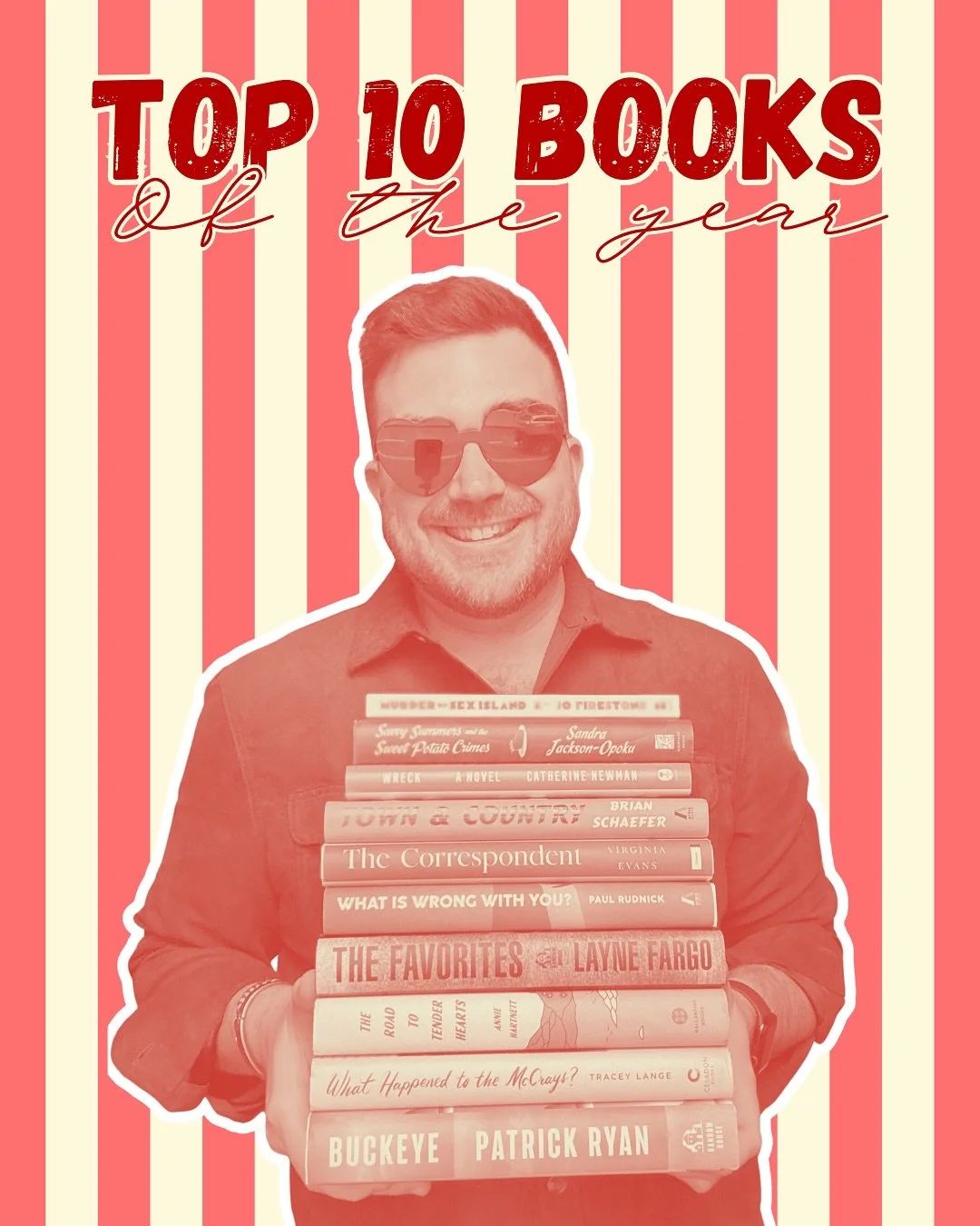 ⭐️ TOP TEN FAVORITE BOOKS OF THE YEAR! ⭐️

It&rsquo;s the big one! My favorite ten books of 2025! You can see that some of these are on a whole bunch of lists. Some of these might definitely surprise you. I bet you haven&rsquo;t heard of a couple of 