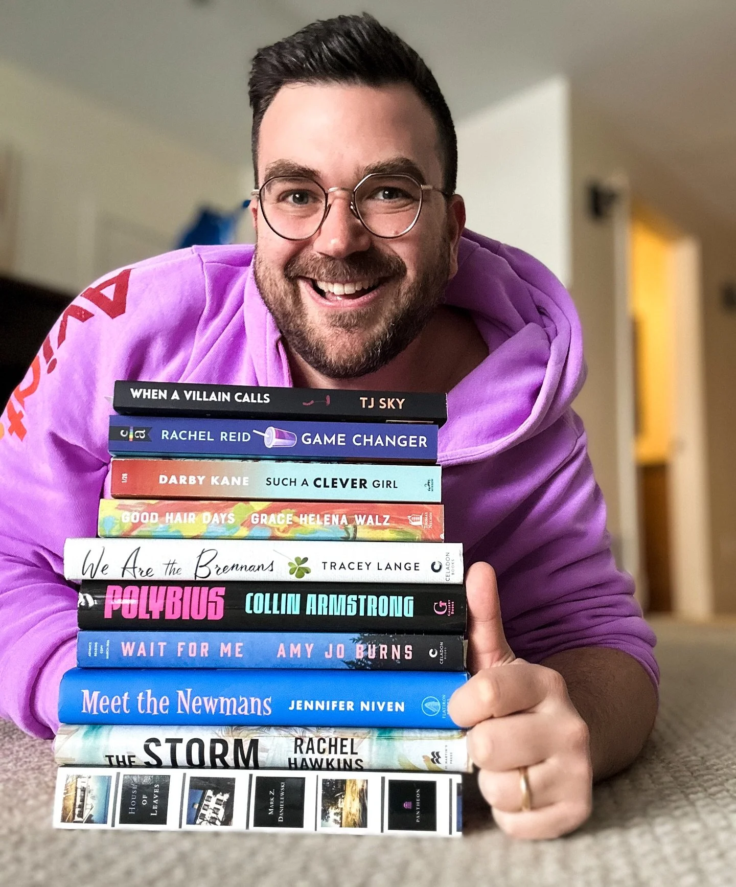 Say hello to my new year TBR stack! 

A new year, new books, a new &ldquo;what am I going to read next?&rdquo; list! 

You can see that I&rsquo;ve got so many different genres in here, including some books from favorite authors, some buzzy debuts, an