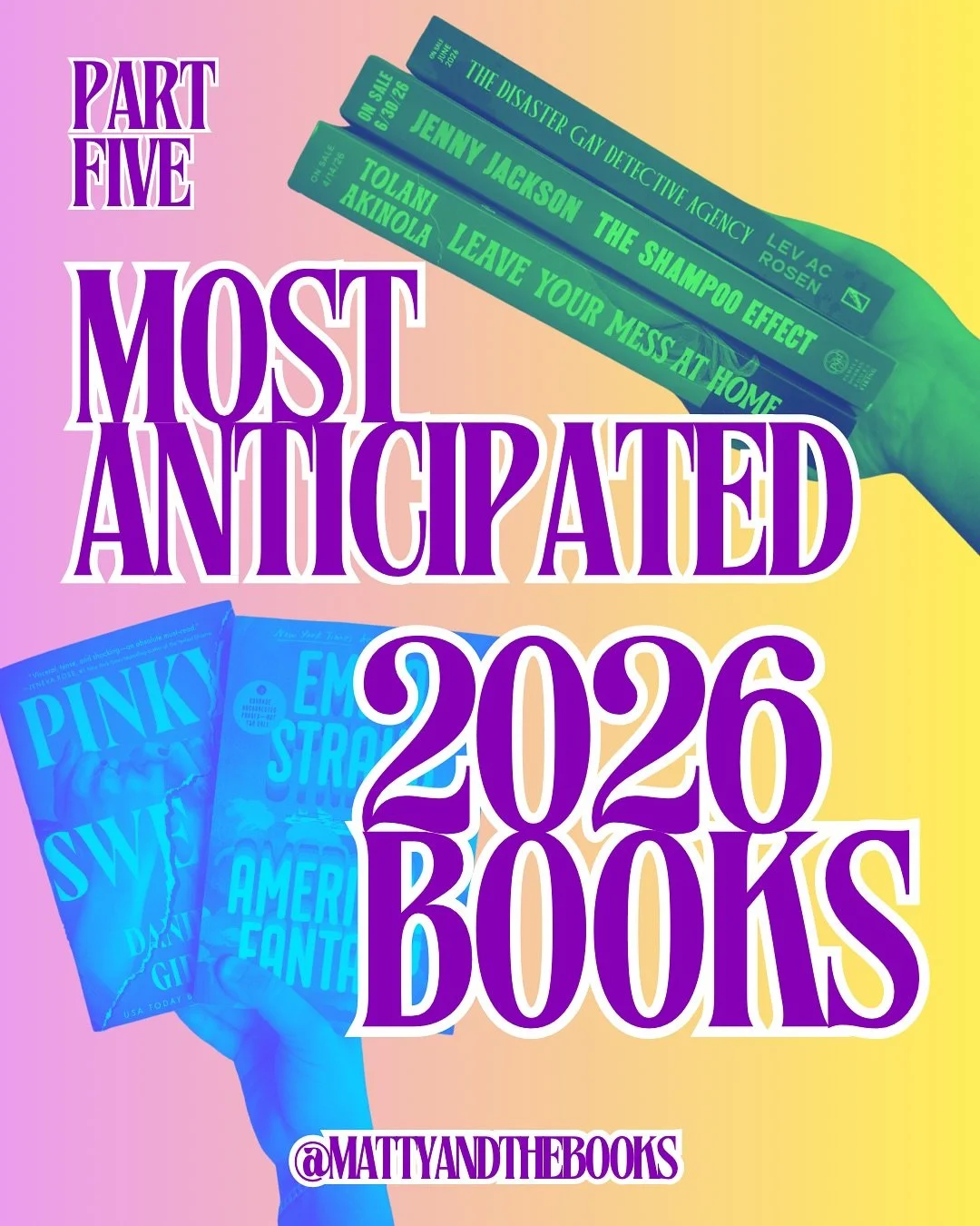 Discover the 2026 books that need to be on your radar!

You&rsquo;ve shown this series so much love, so let&rsquo;s make your TBR lists thirsty with these twenty new 2026 books that need to be on your radar. Lemme know which ones you&rsquo;re most ex