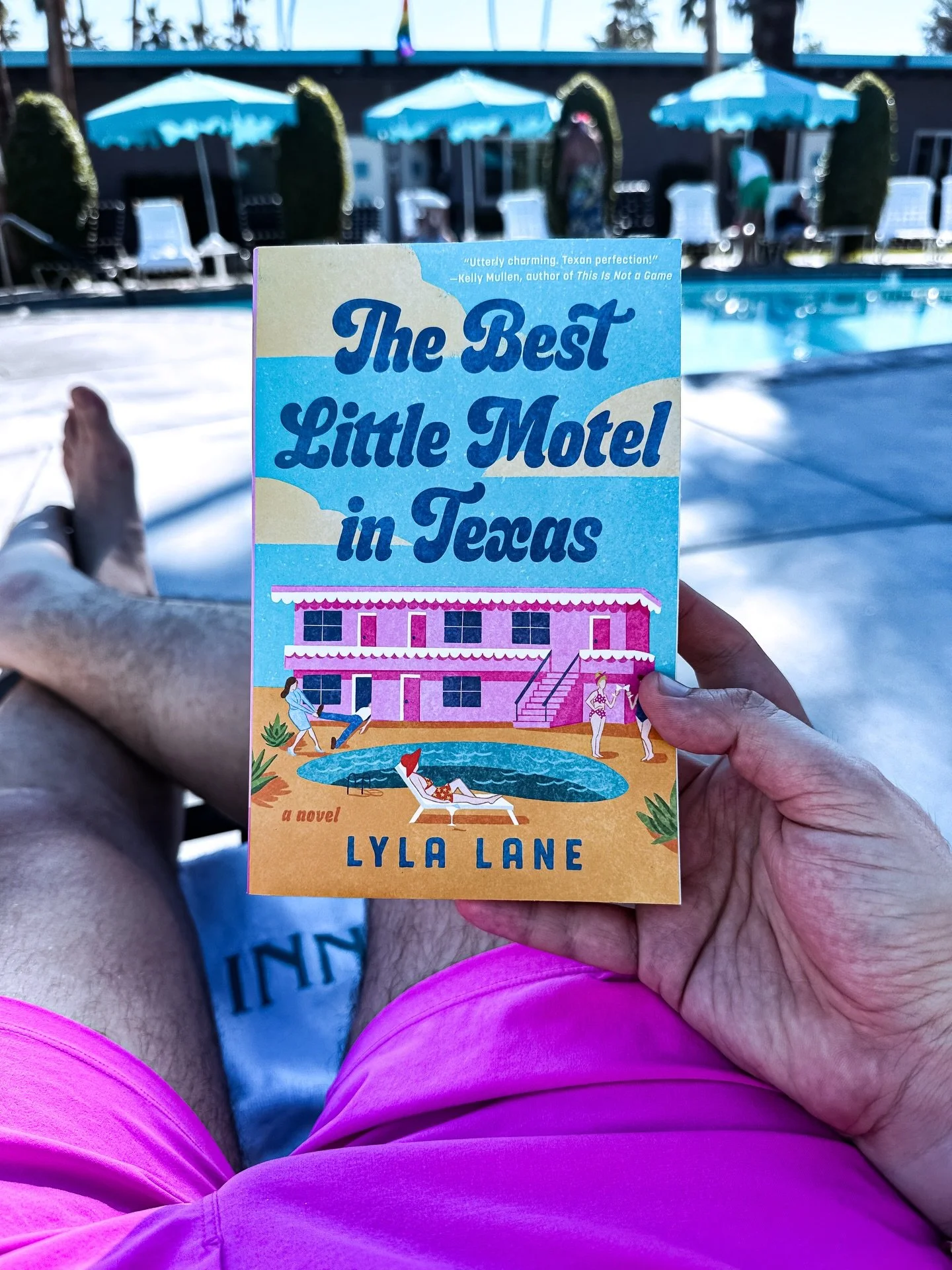 ★★★★ - Take me back to the Palm Springs motel where I got to read this perfect novel about an imperfect motel! 

What a charming, delightful genre bend of a novel! A little romance, a little mystery... a lot of fun. Lyla Lane&rsquo;s THE BEST LITTLE 