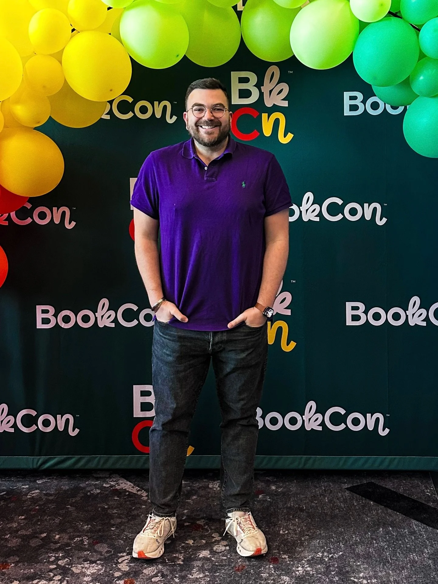 I went to @bookcon for 4 wonderful hours and basically took 4 photos!!!!!!!!!