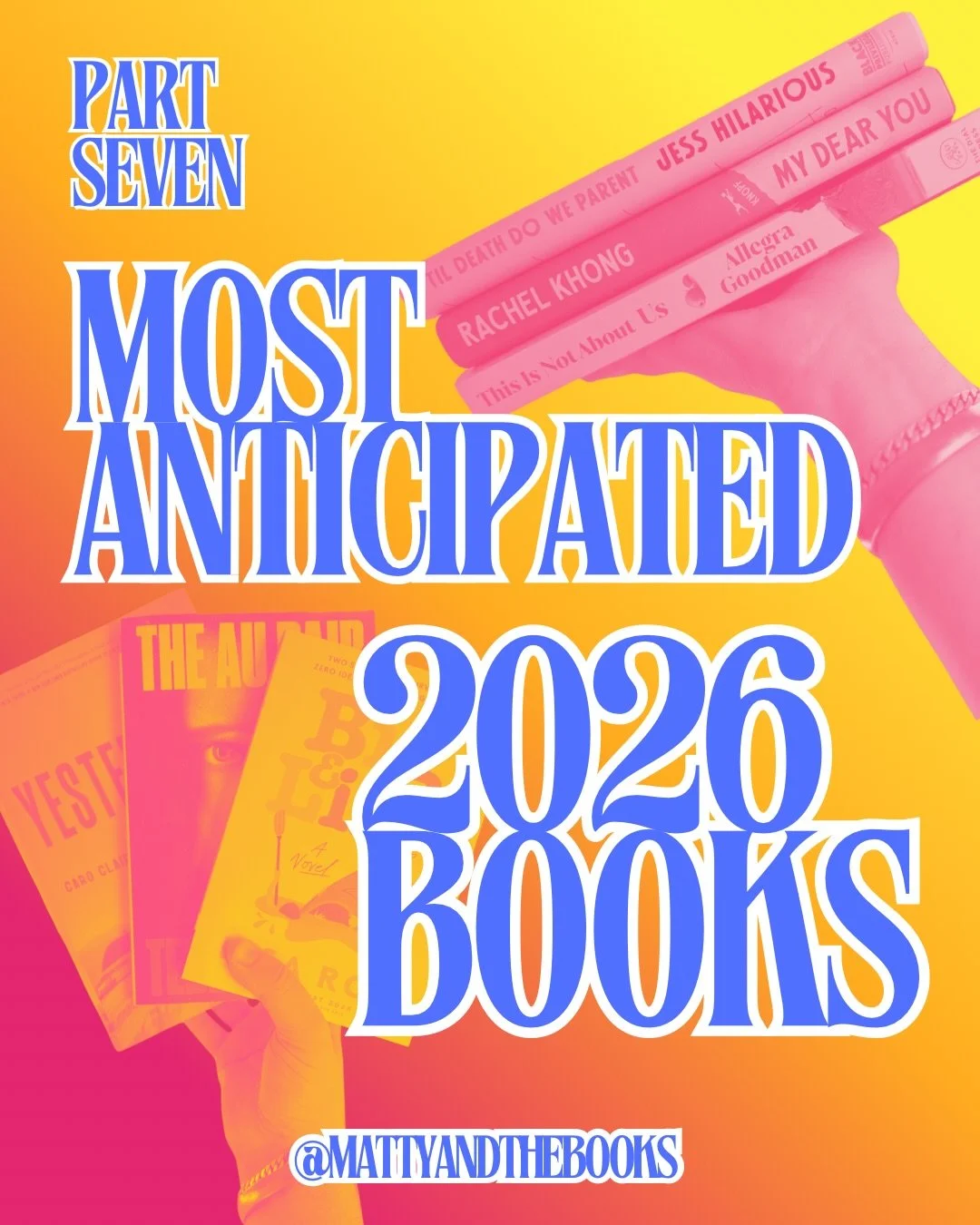 Check out my list of the biggest new releases I&rsquo;ve got my eyes on! 

Keeping my favorite series of the year going by showing off the new, hot, and upcoming books I&rsquo;m most excited to read! Lemme know what you think of my choices. Gosh, the