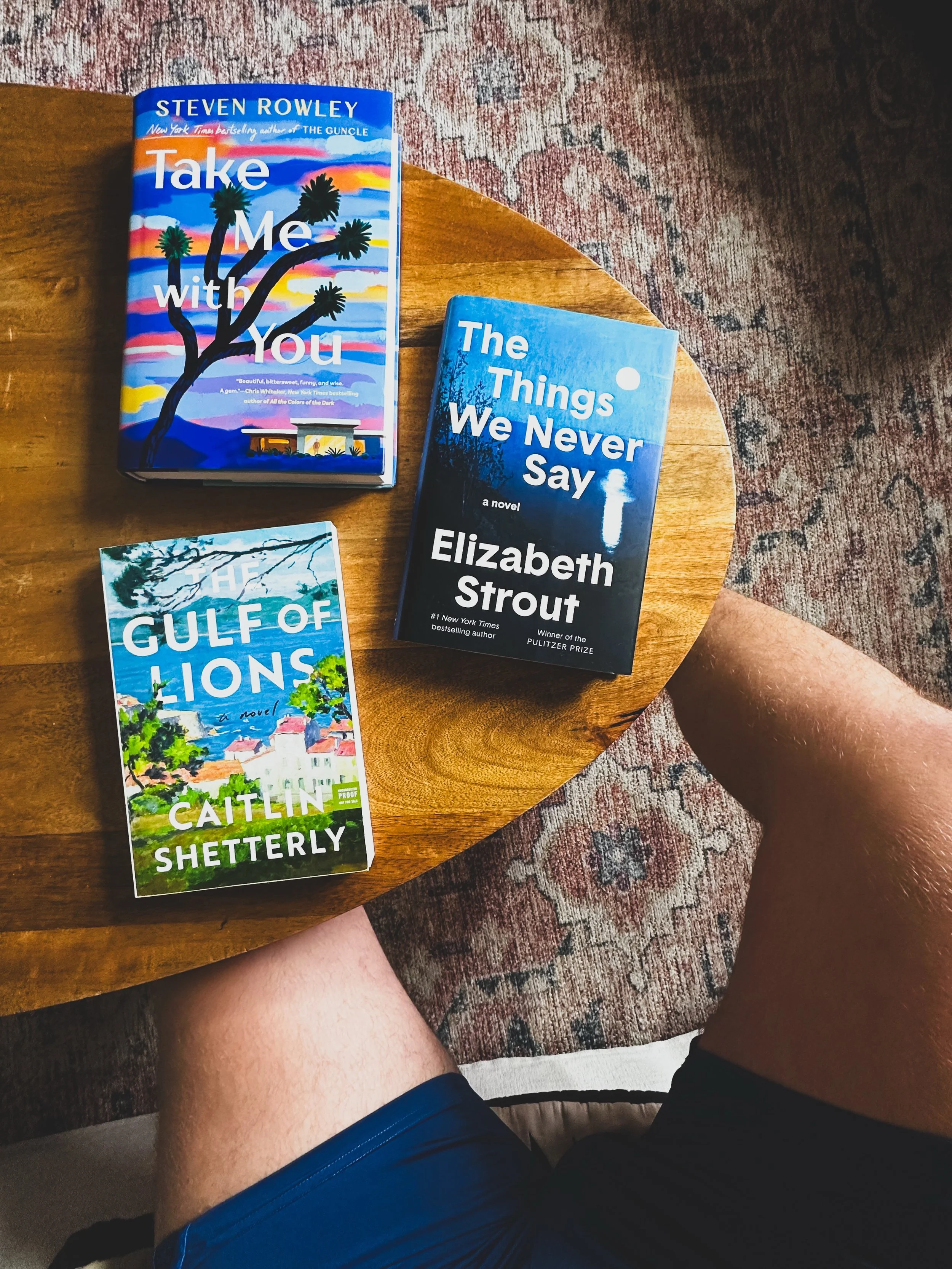 Things that my most most most anticipated reads have in common:

🌲 They&rsquo;re all Maine authors! 
💕 They&rsquo;re all moving stories about complex family dynamics 
💙 They all... have blue covers?

If you can think of any other hyper-specific re
