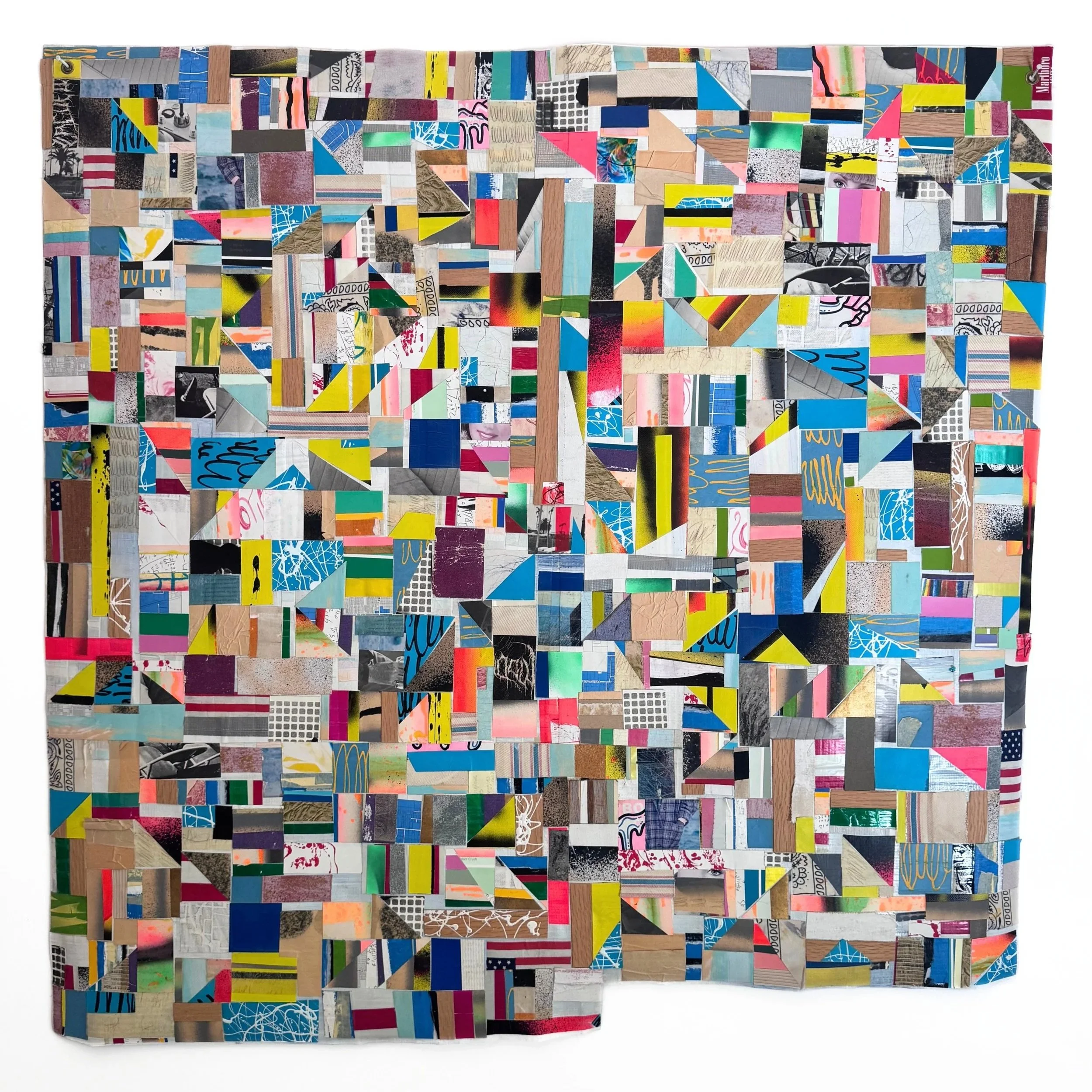 Nathan Cordero, Untitled. Mixed media, 39.5 × 40 in. Courtesy of the artist's estate.