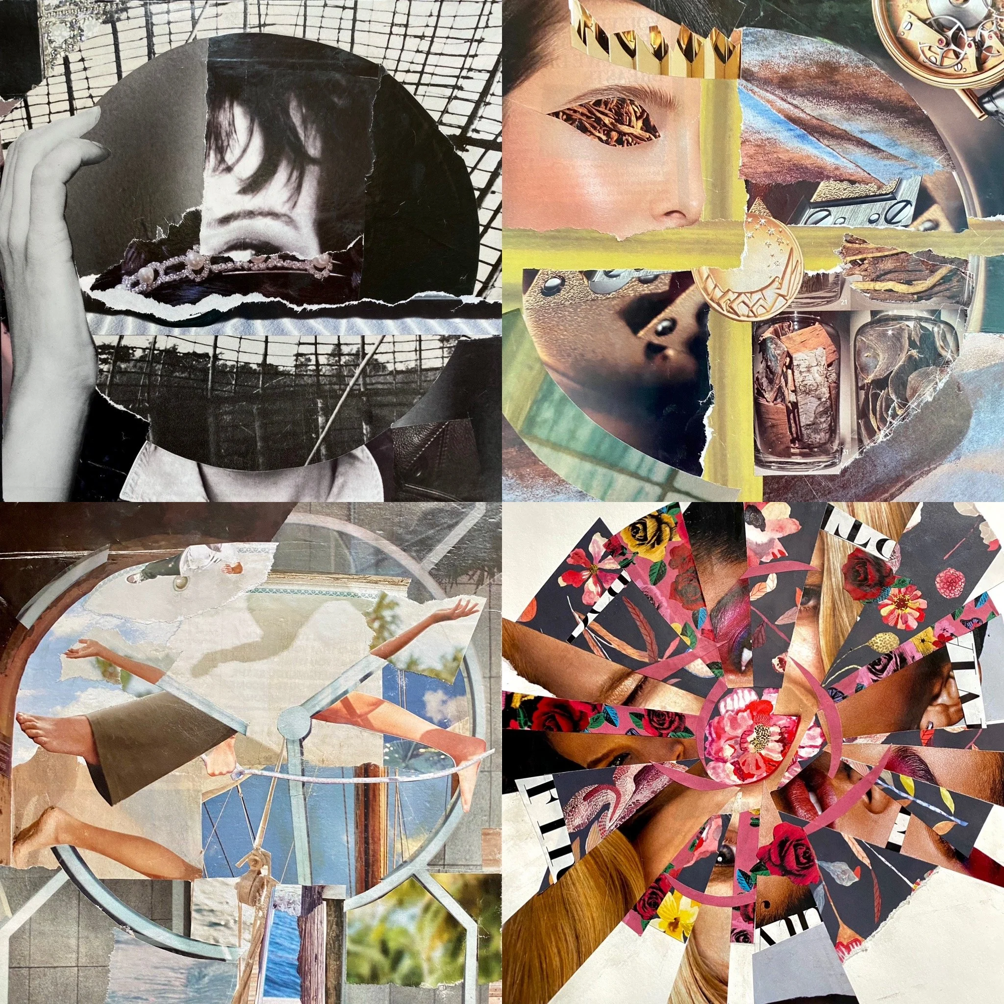 Collage Mandala Magic - Saturday, November 14