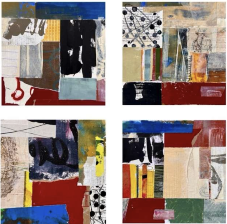 Abstract Collage Minis: Create a Series - Sunday, November 1