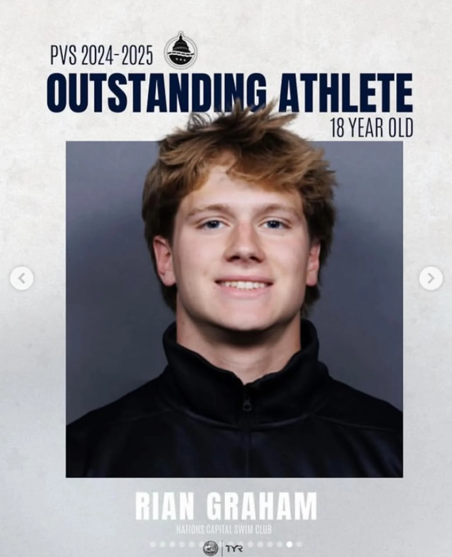 Sunday alumni spotlight! 👏🏻🏊🏻&zwj;♂️

Potomac Valley Swimming: Outstanding Athlete Award for the 2024-2025 season. These swimmers were the highest performing athlete in their age group, based on their swimming achievements from the previous seaso