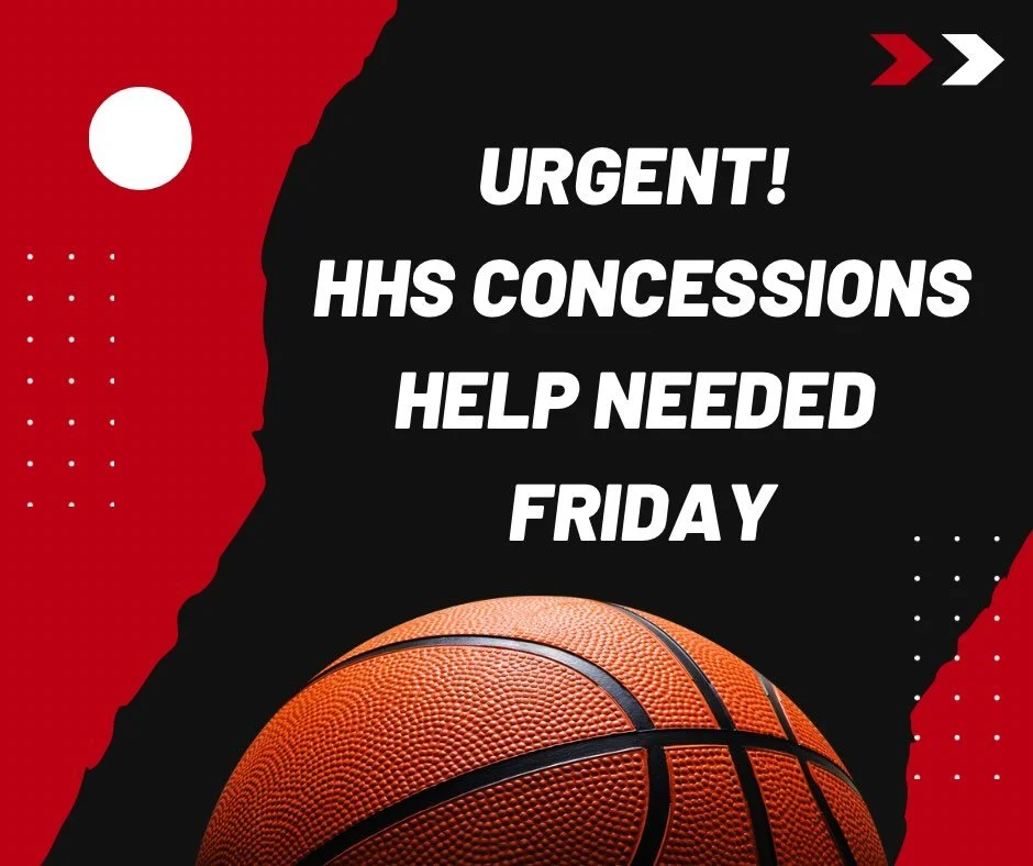 We are in need of one more concession volunteer tomorrow night, Friday, January 23, at 7:15.  We are expecting a  big crowd at the varsity basketball games so we would really appreciate your help.  Please sign up if you are able! https://m.signupgeni