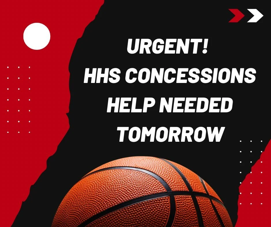 Help!  We have two open concession volunteer slots for Friday&rsquo;s basketball games. Please sign up if you are able.  It&rsquo;s going to be great to get back to our regular sports schedule!  https://m.signupgenius.com/#!/showSignUp/904094DA5AF2AA